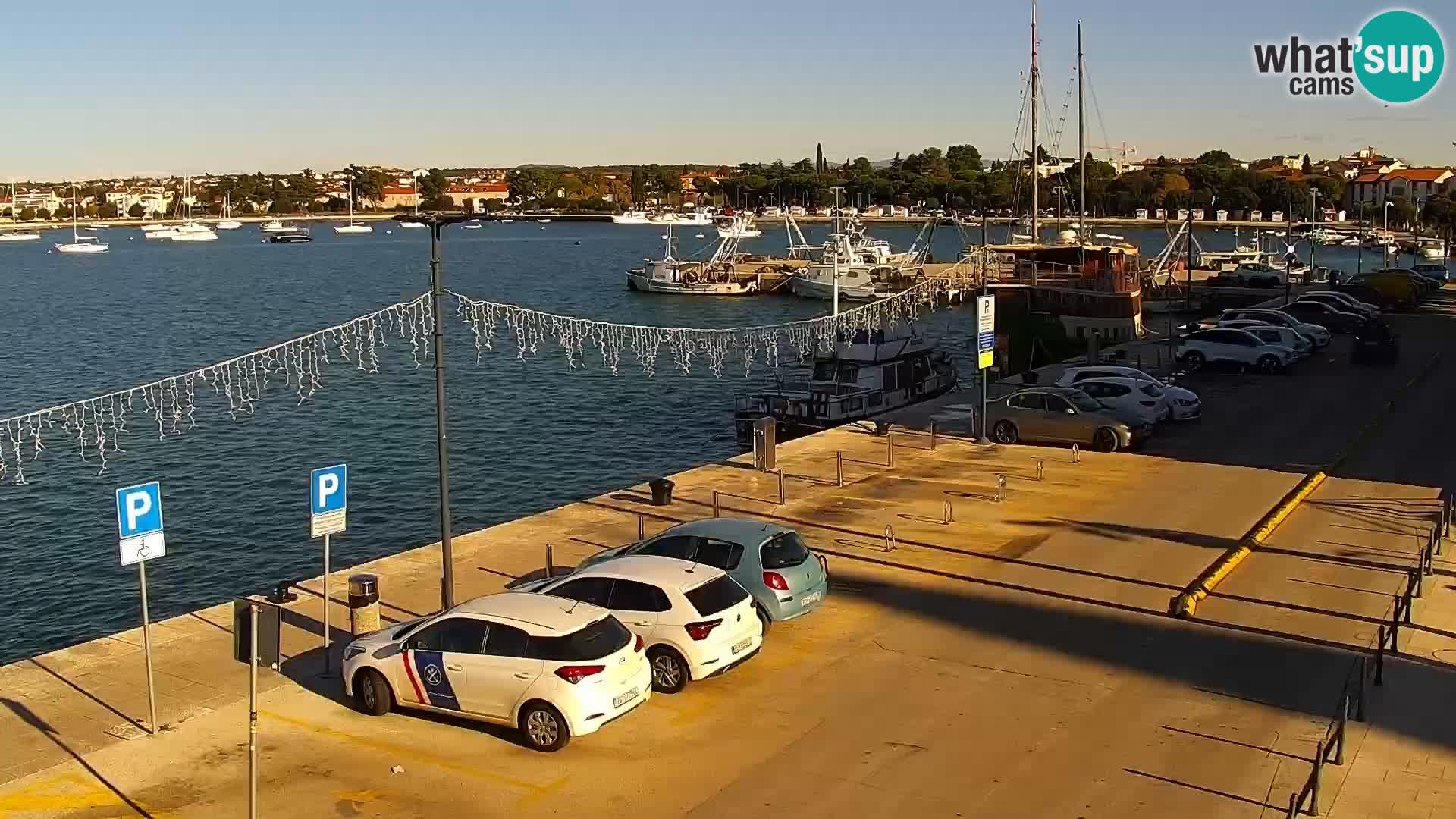 Hauptplatz Umag webcam