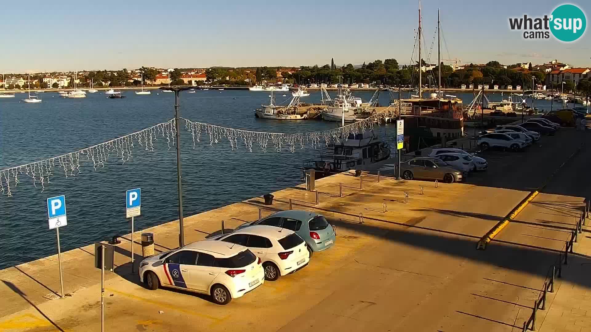 Webcam live Umag – Hafen