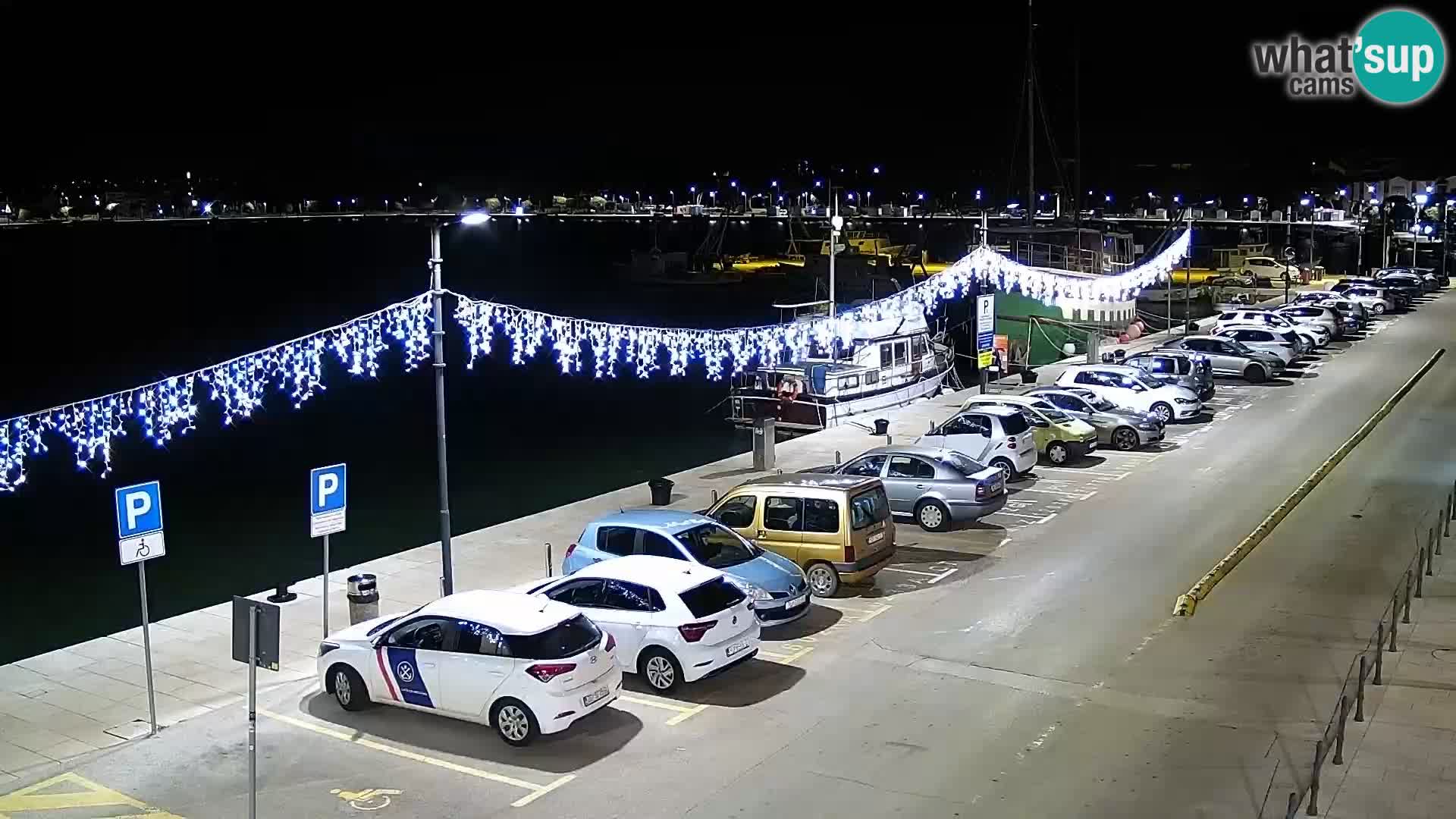 Live webcam Umag – Harbour