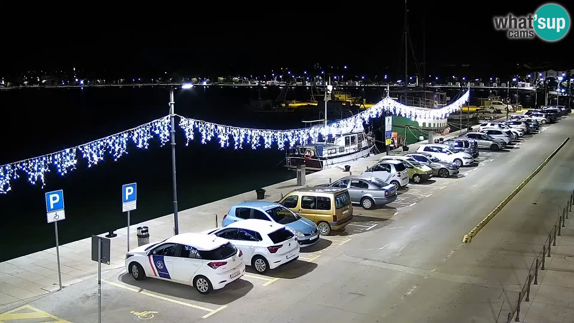 Live webcam Umag – Harbour