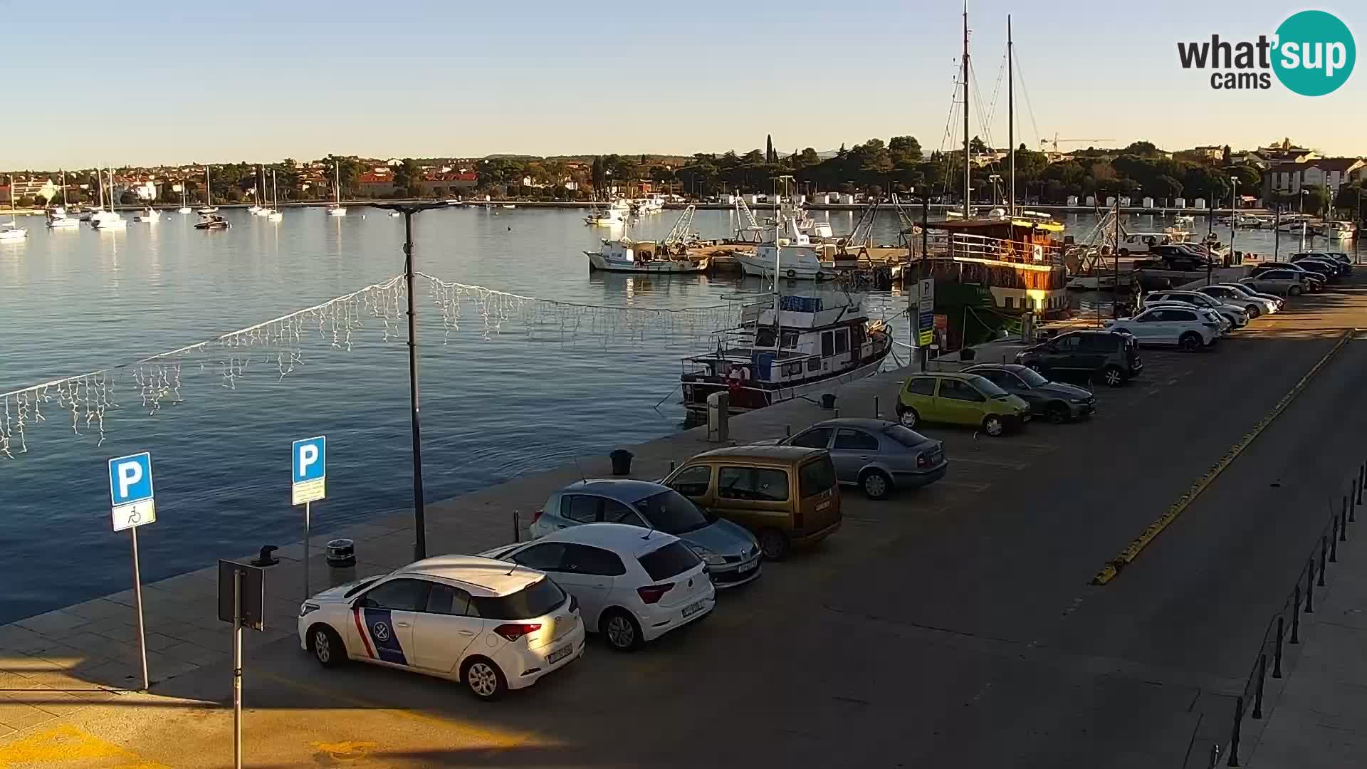 Live webcam Umag – Harbour