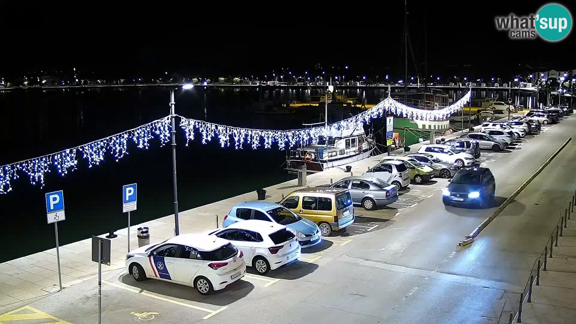 Live webcam Umag – Harbour