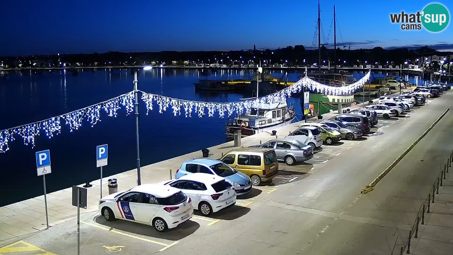 Live webcam Umag – Harbour