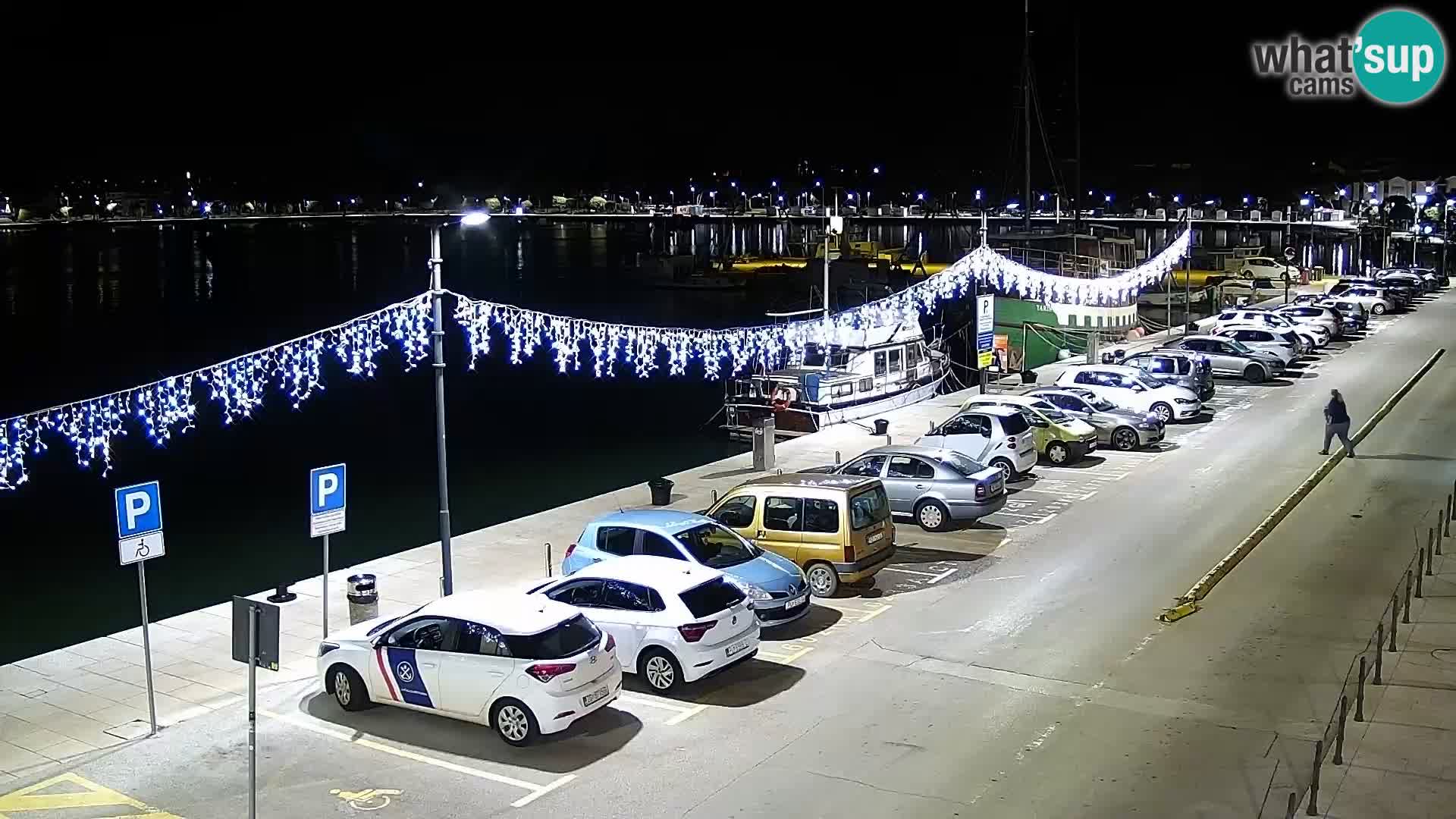 Live webcam Umag – Harbour