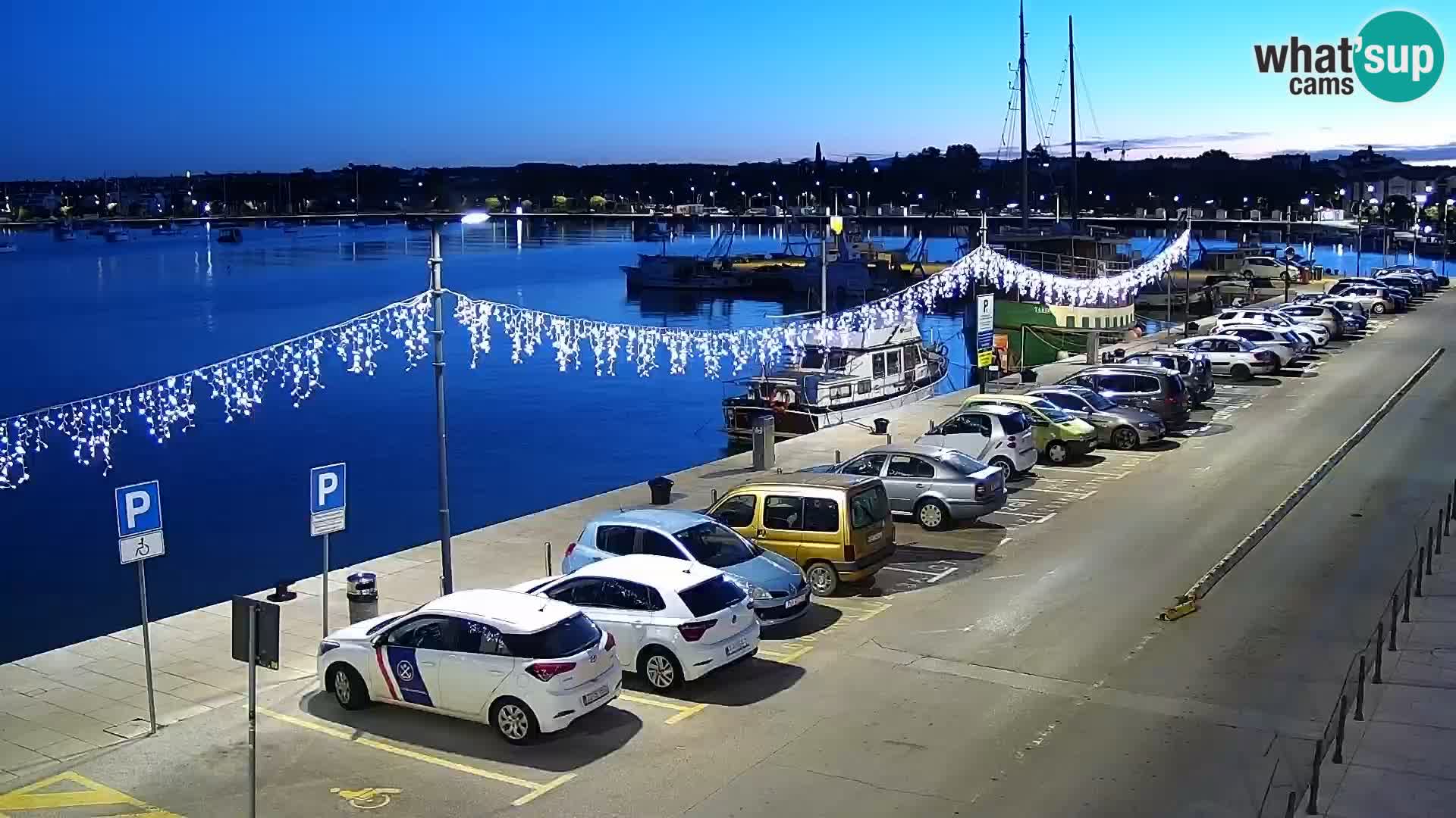 Webcam live Umag – Hafen