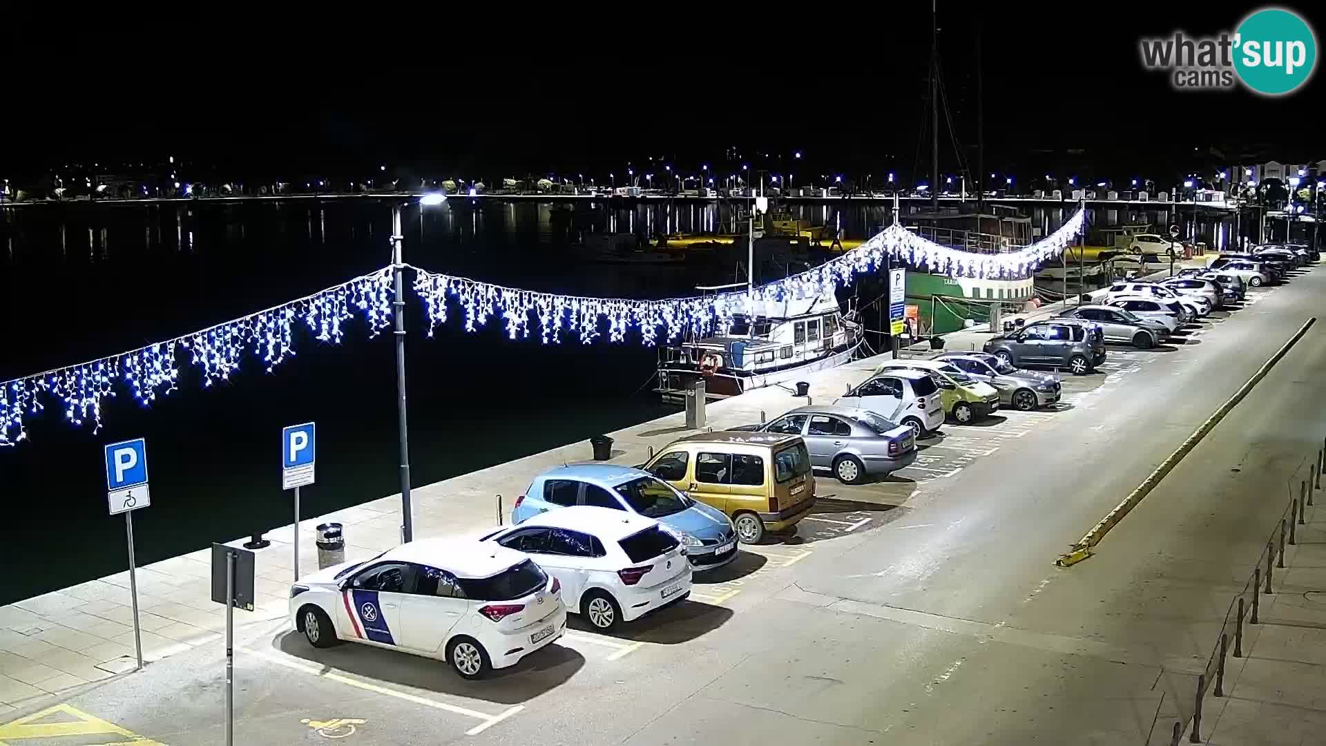 Live webcam Umag – Harbour