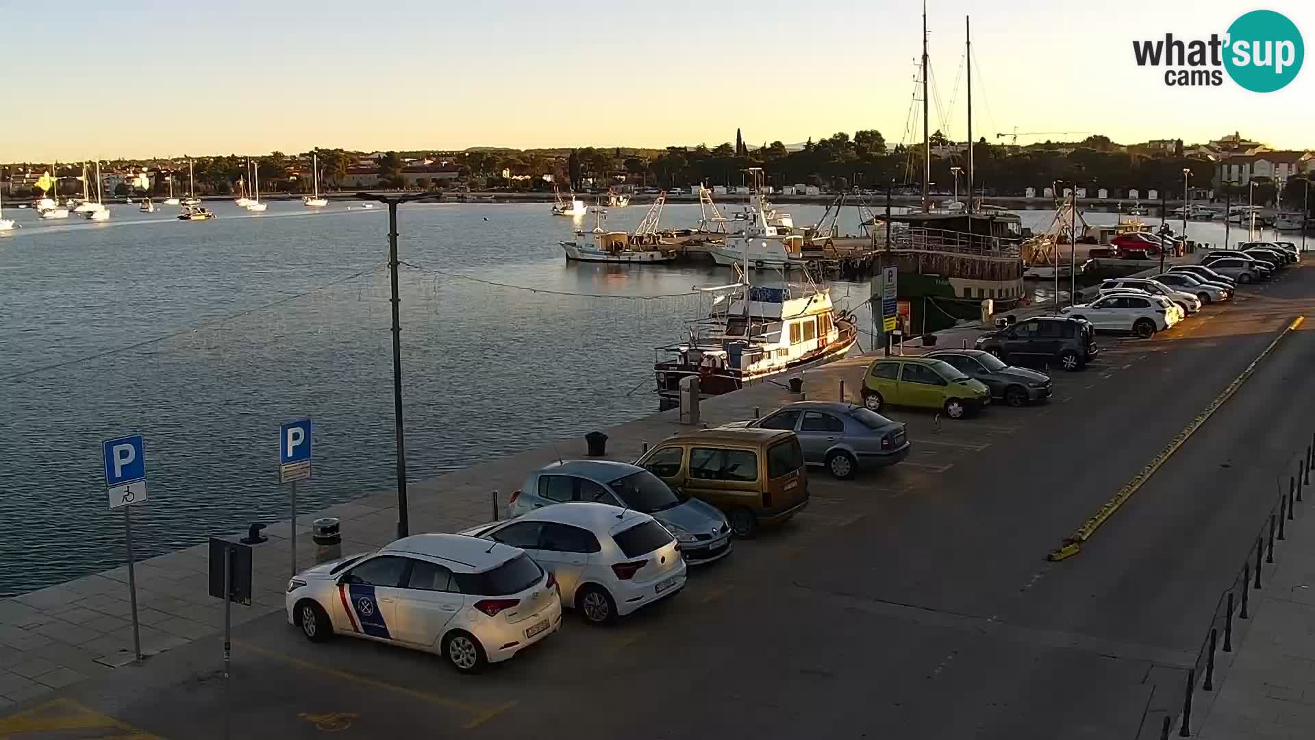 Live webcam Umag – Harbour