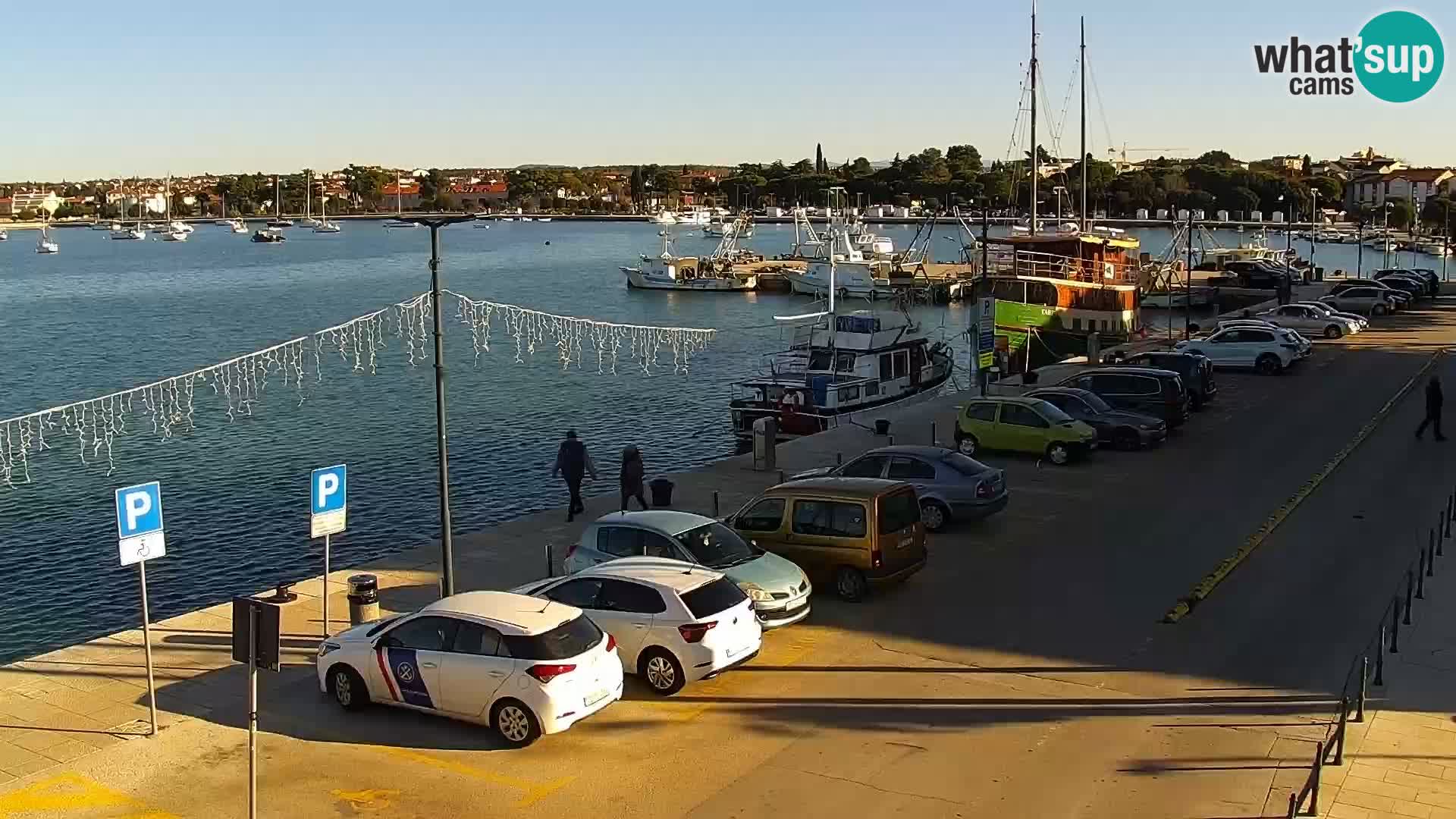 Live webcam Umag – Harbour