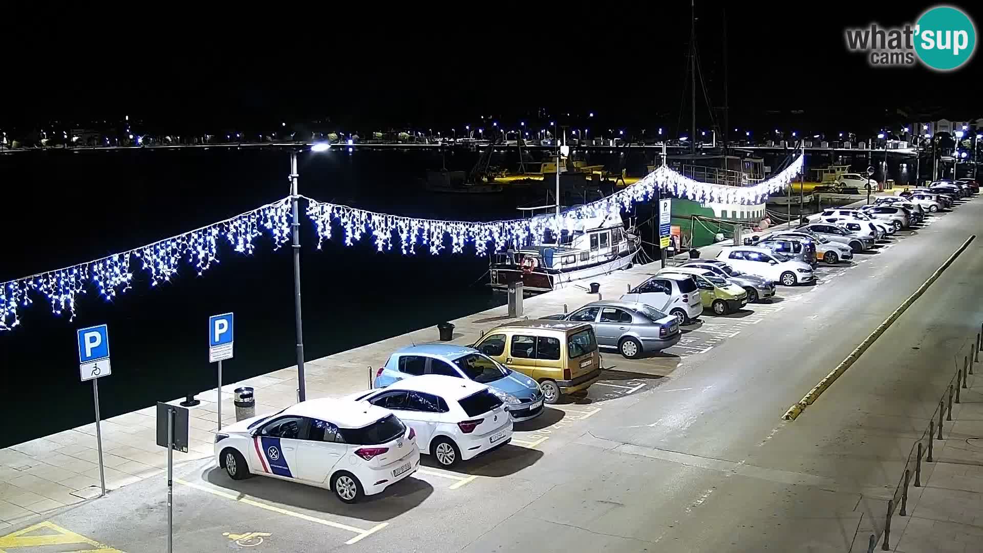 Live webcam Umag – Harbour