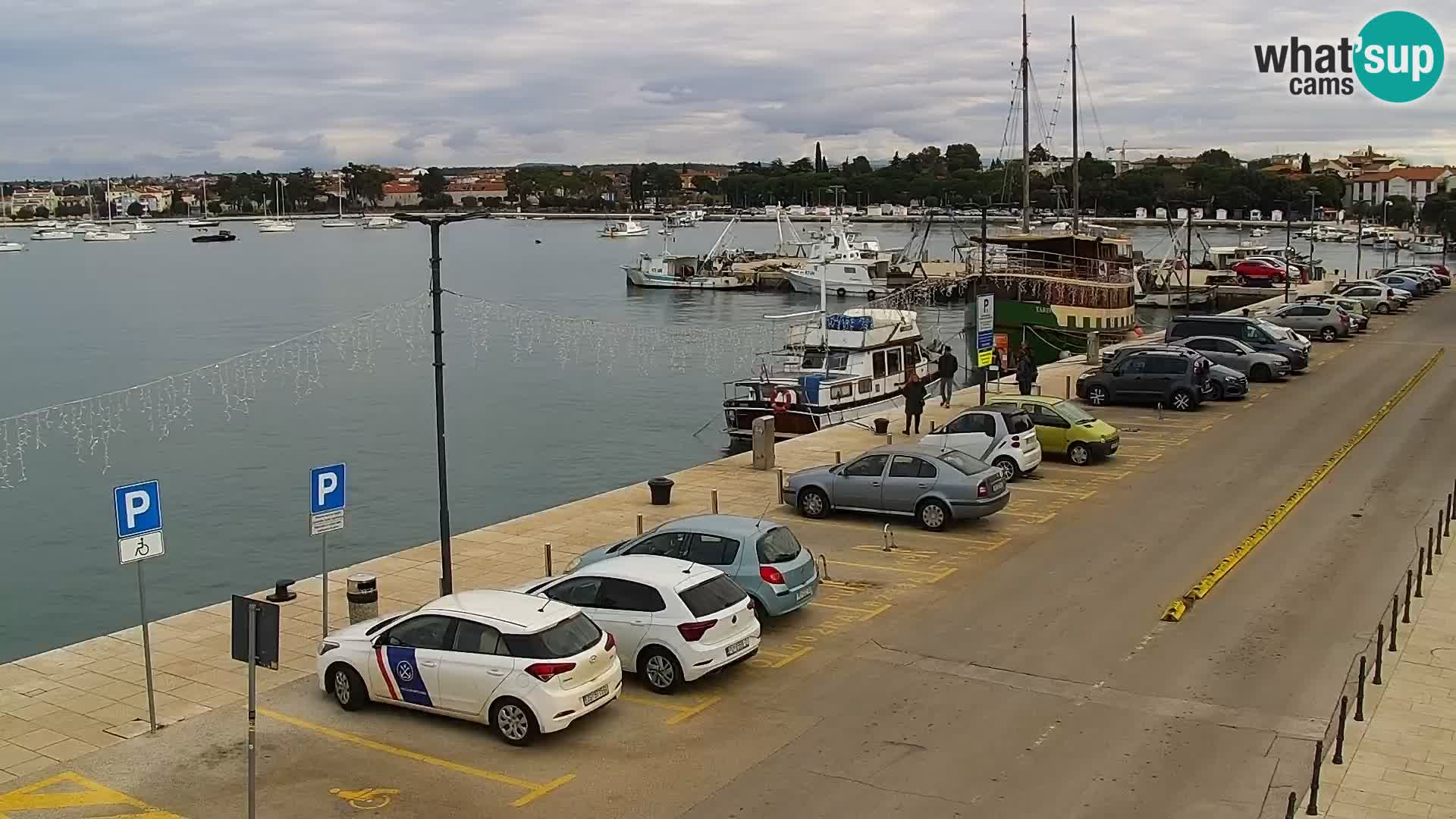 Live webcam Umag – Harbour