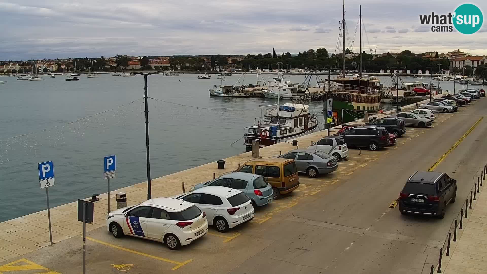 Live webcam Umag – Harbour