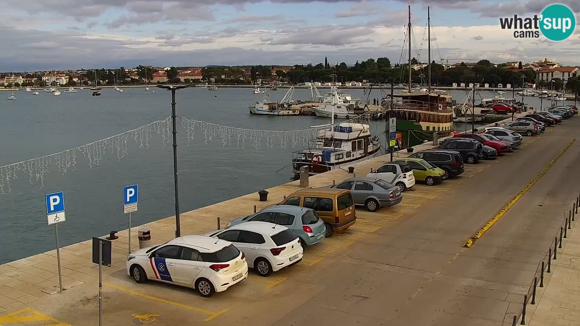 Live webcam Umag – Harbour