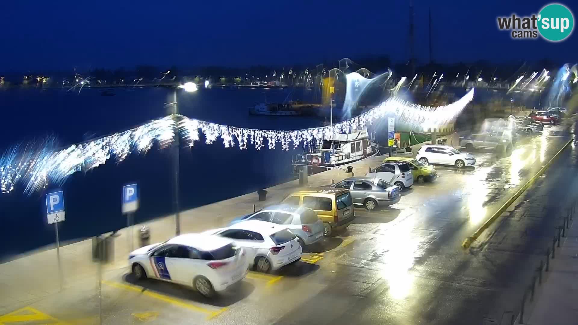 Live webcam Umag – Harbour