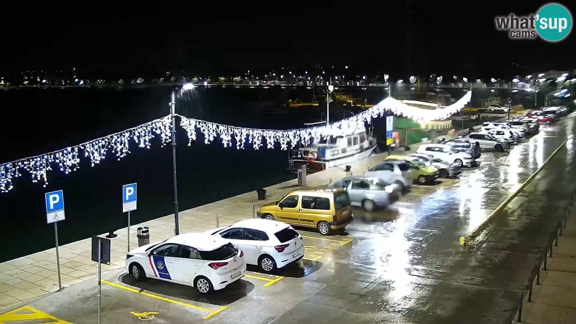 Piazza principale Umago Live Webcam