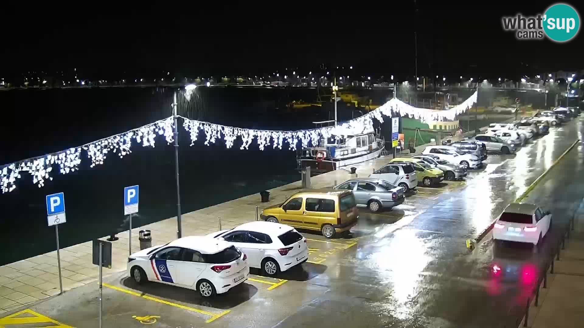 Live webcam Umag – Harbour