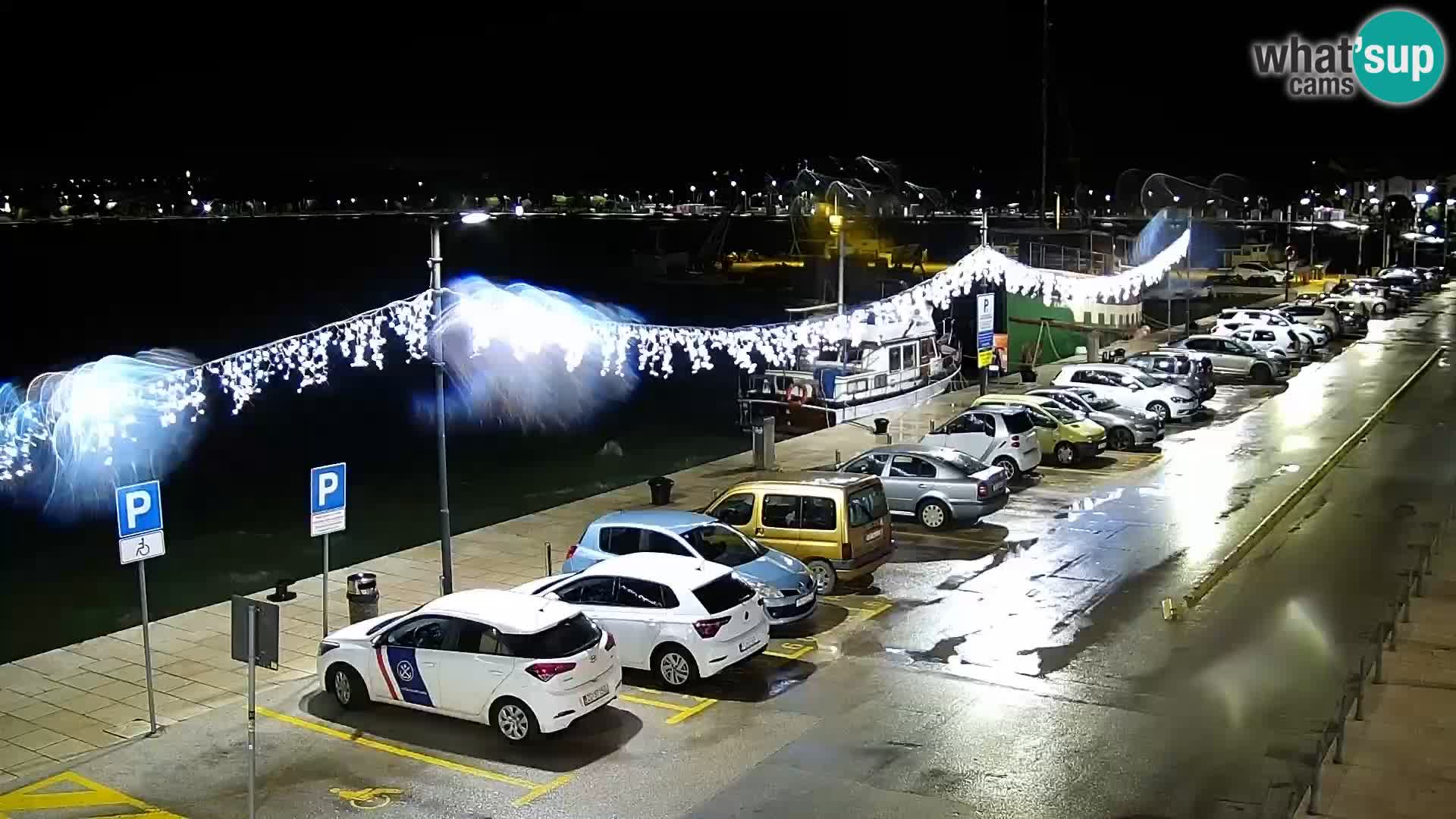 Live webcam Umag – Harbour