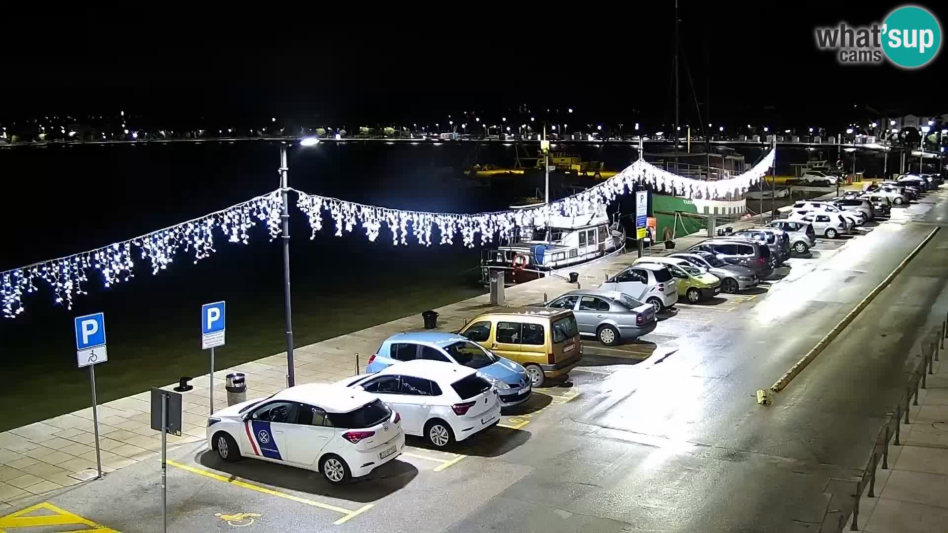 Live webcam Umag – Harbour