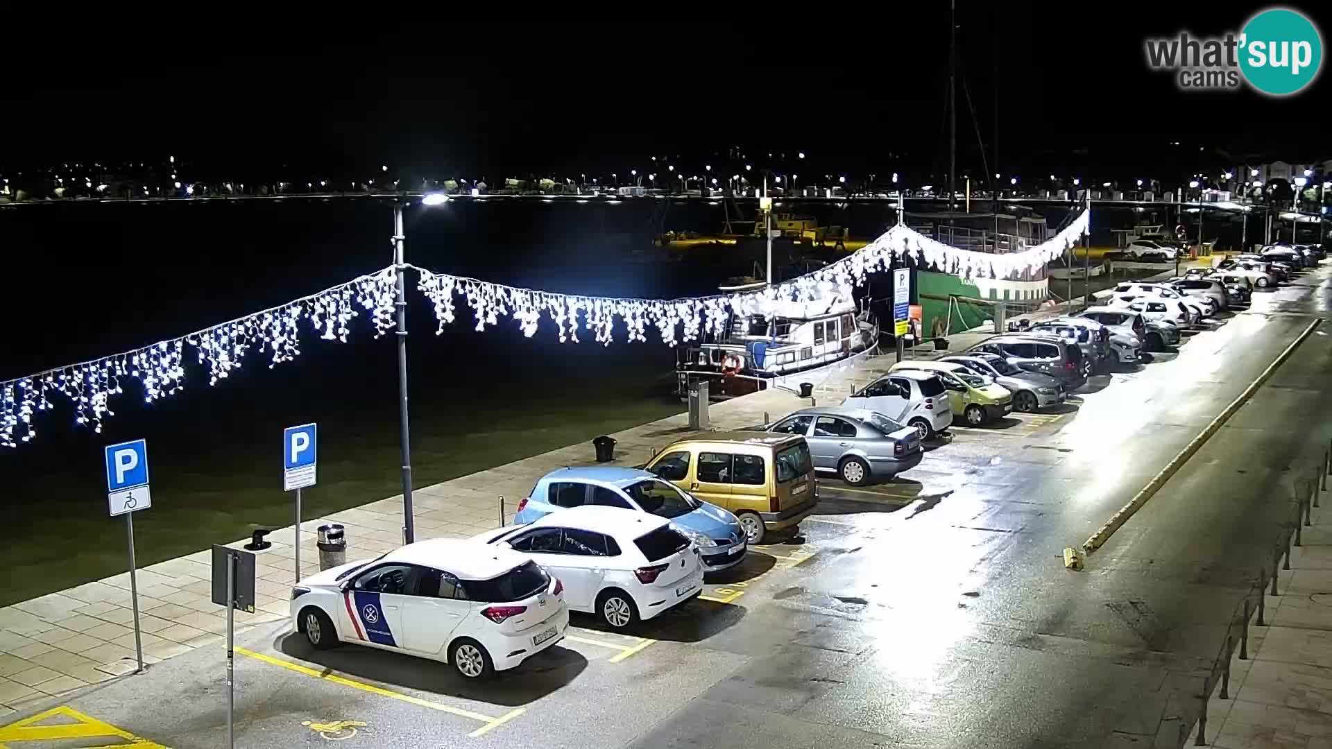 Live webcam Umag – Harbour