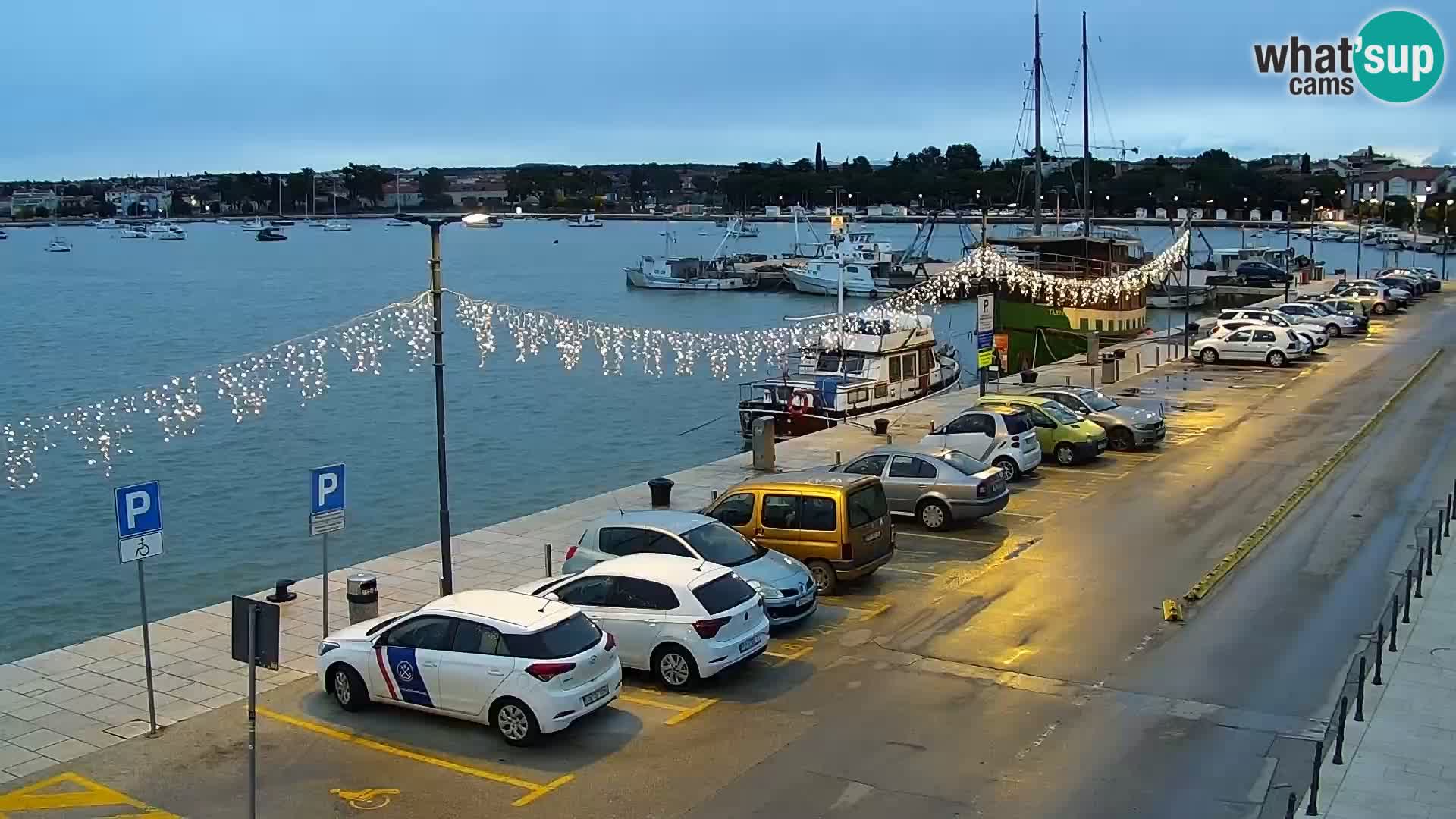 Live webcam Umag – Harbour