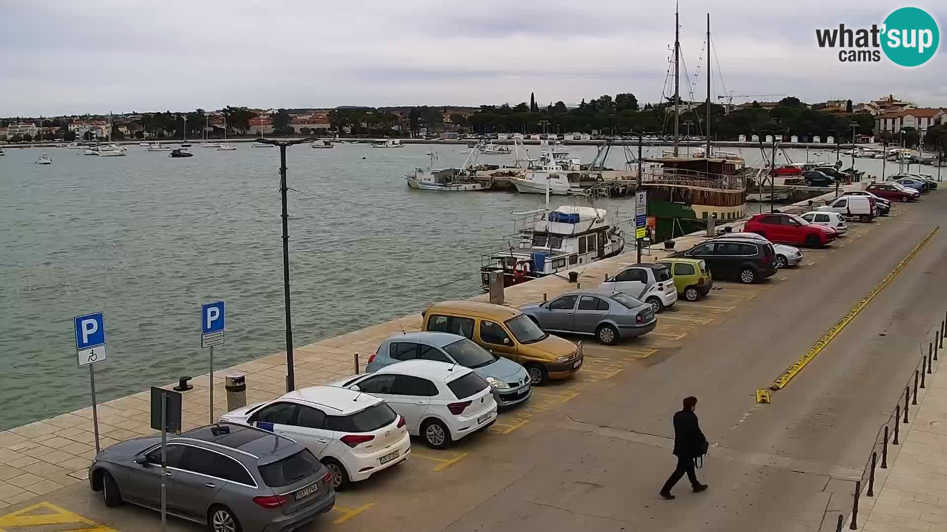 Live webcam Umag – Harbour