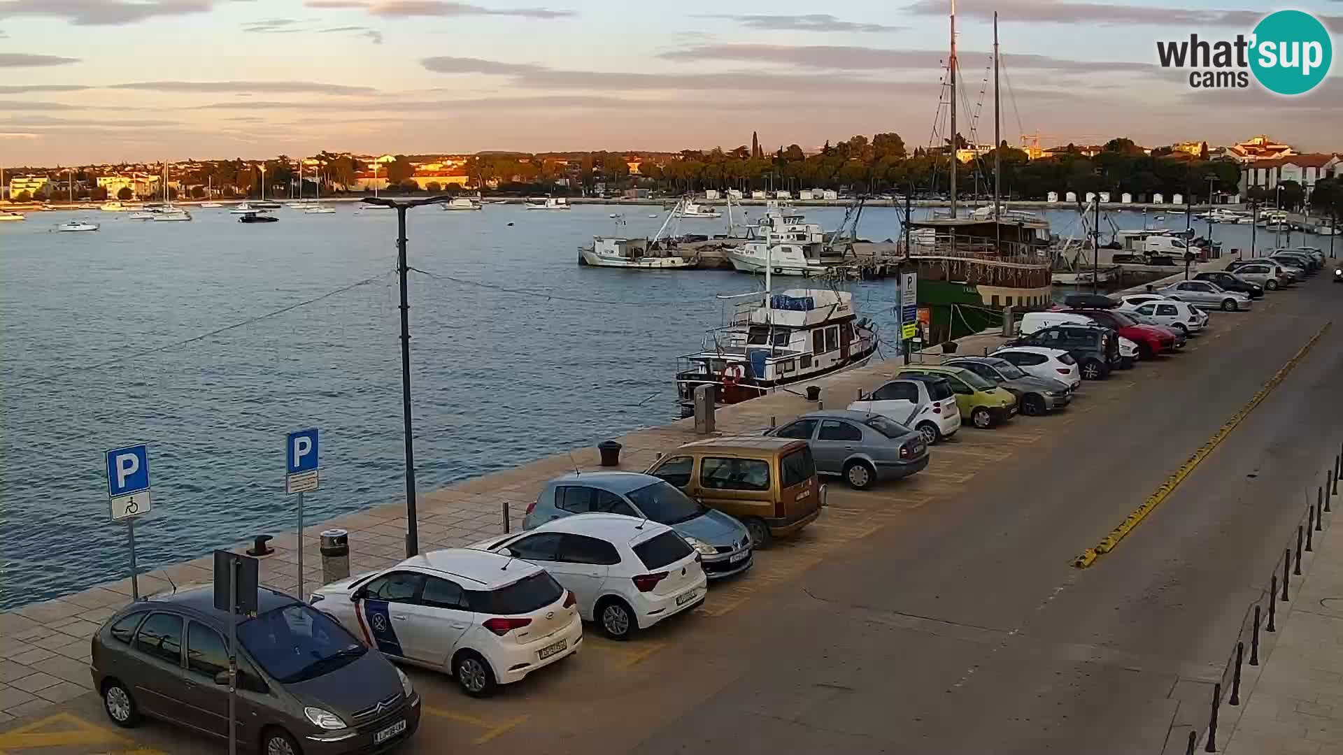 Live webcam Umag – Harbour