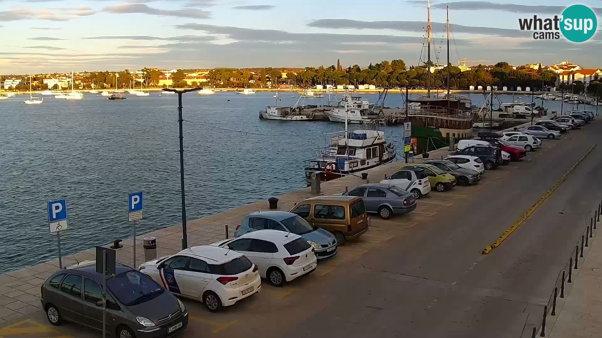 Live webcam Umag – Harbour