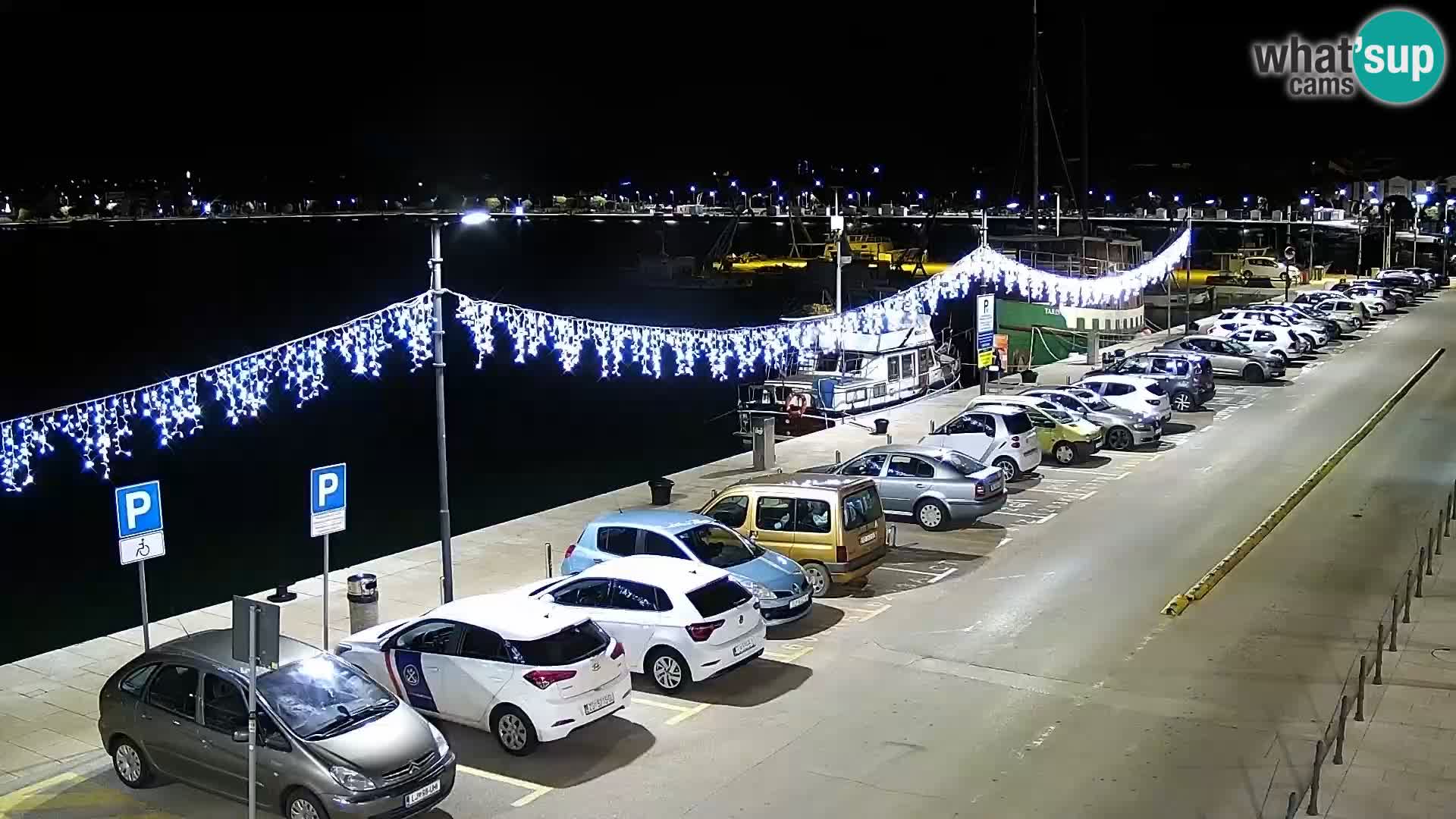 Live webcam Umag – Harbour