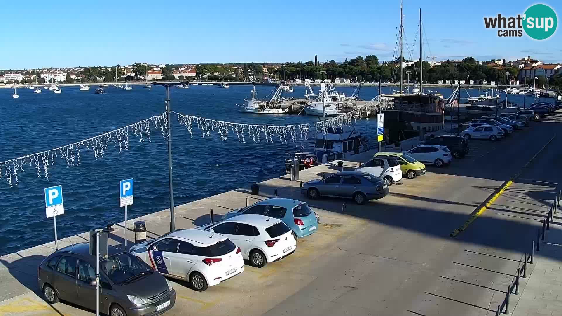 Live webcam Umag – Harbour