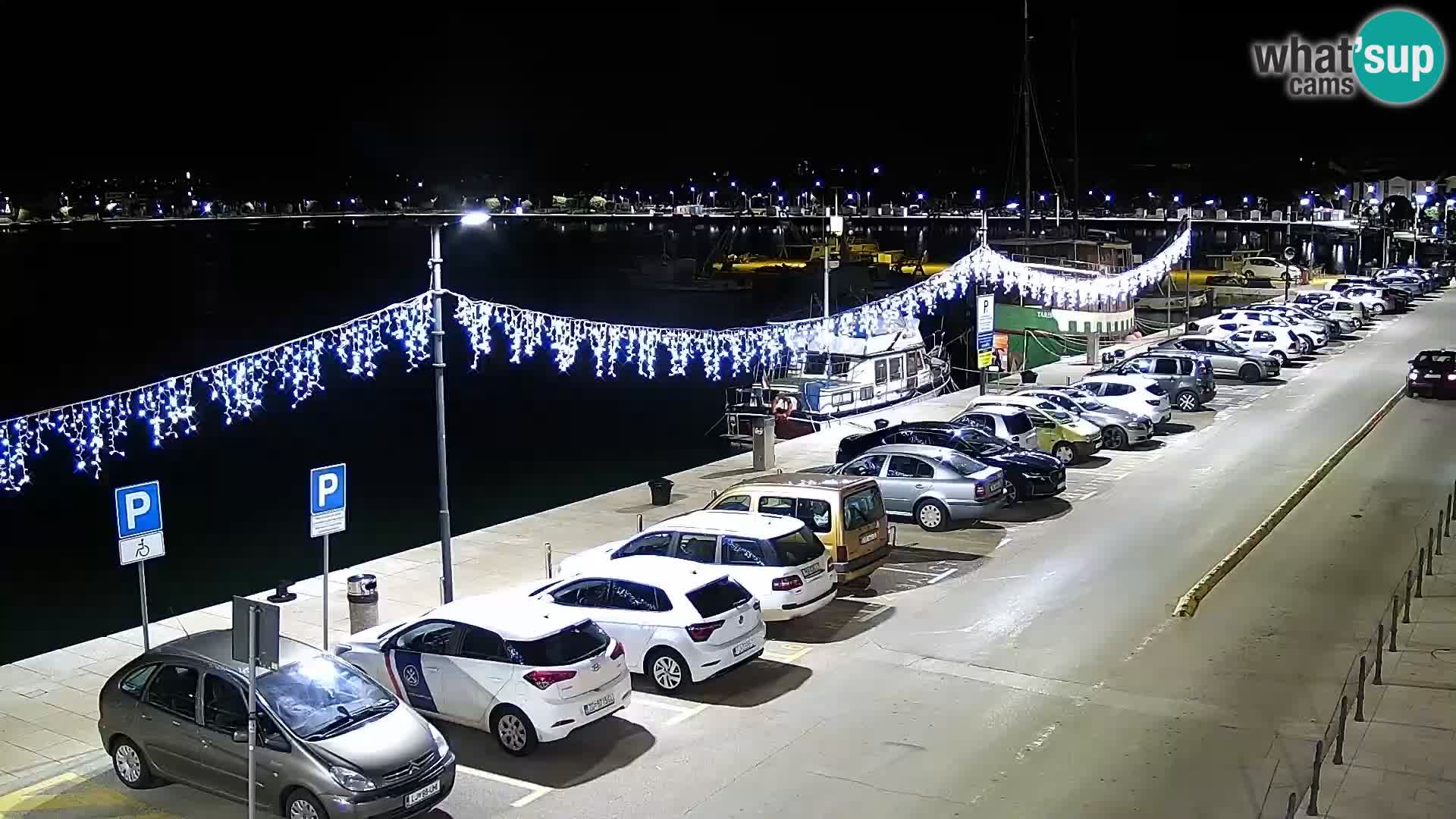 Live webcam Umag – Harbour