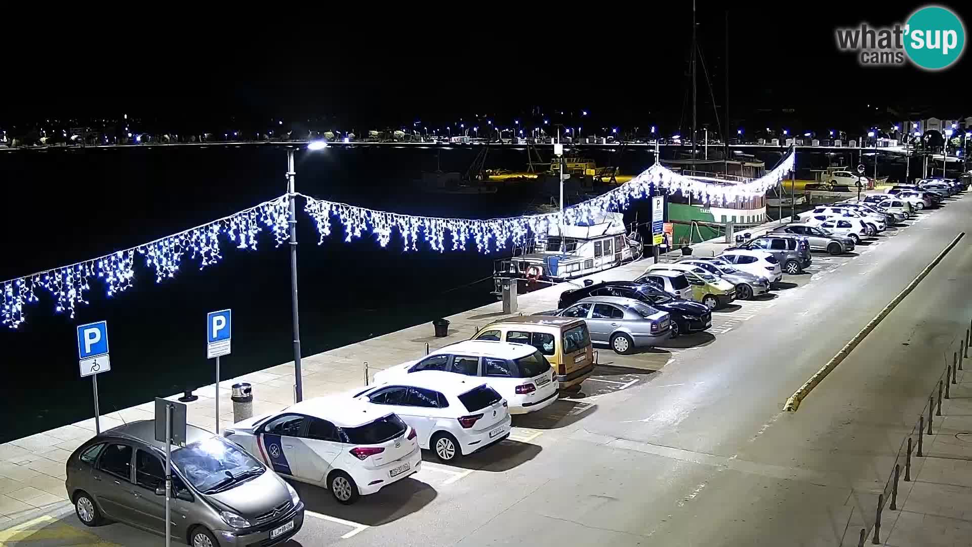 Live webcam Umag – Harbour