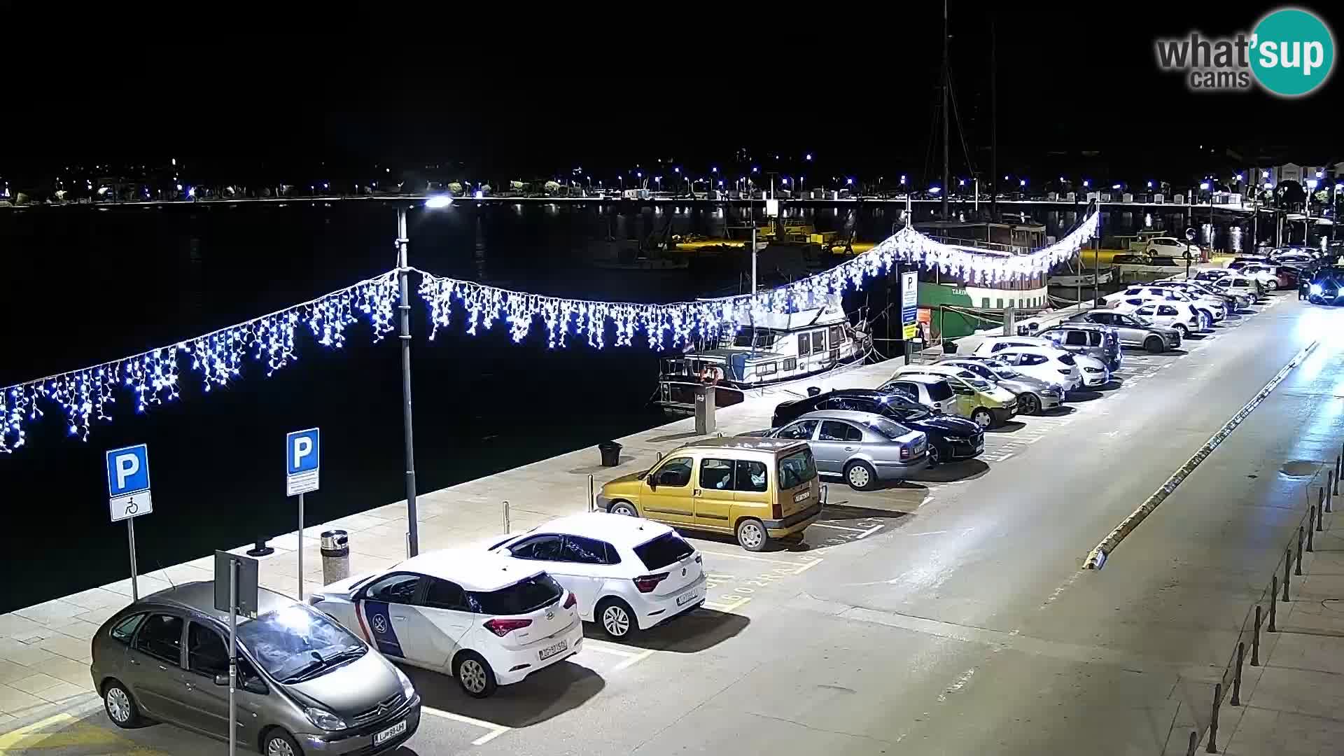 Live webcam Umag – Harbour