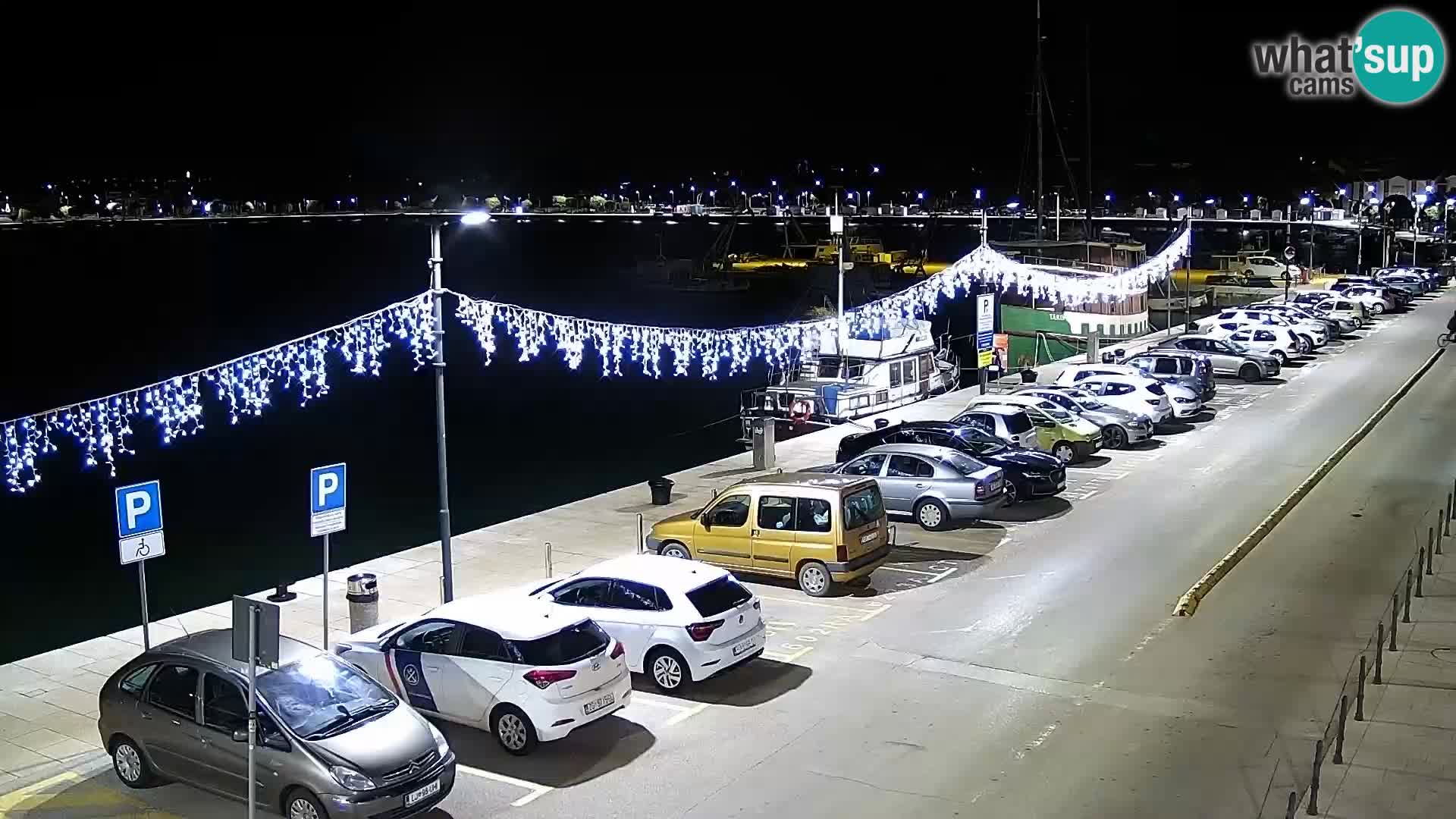 Live webcam Umag – Harbour