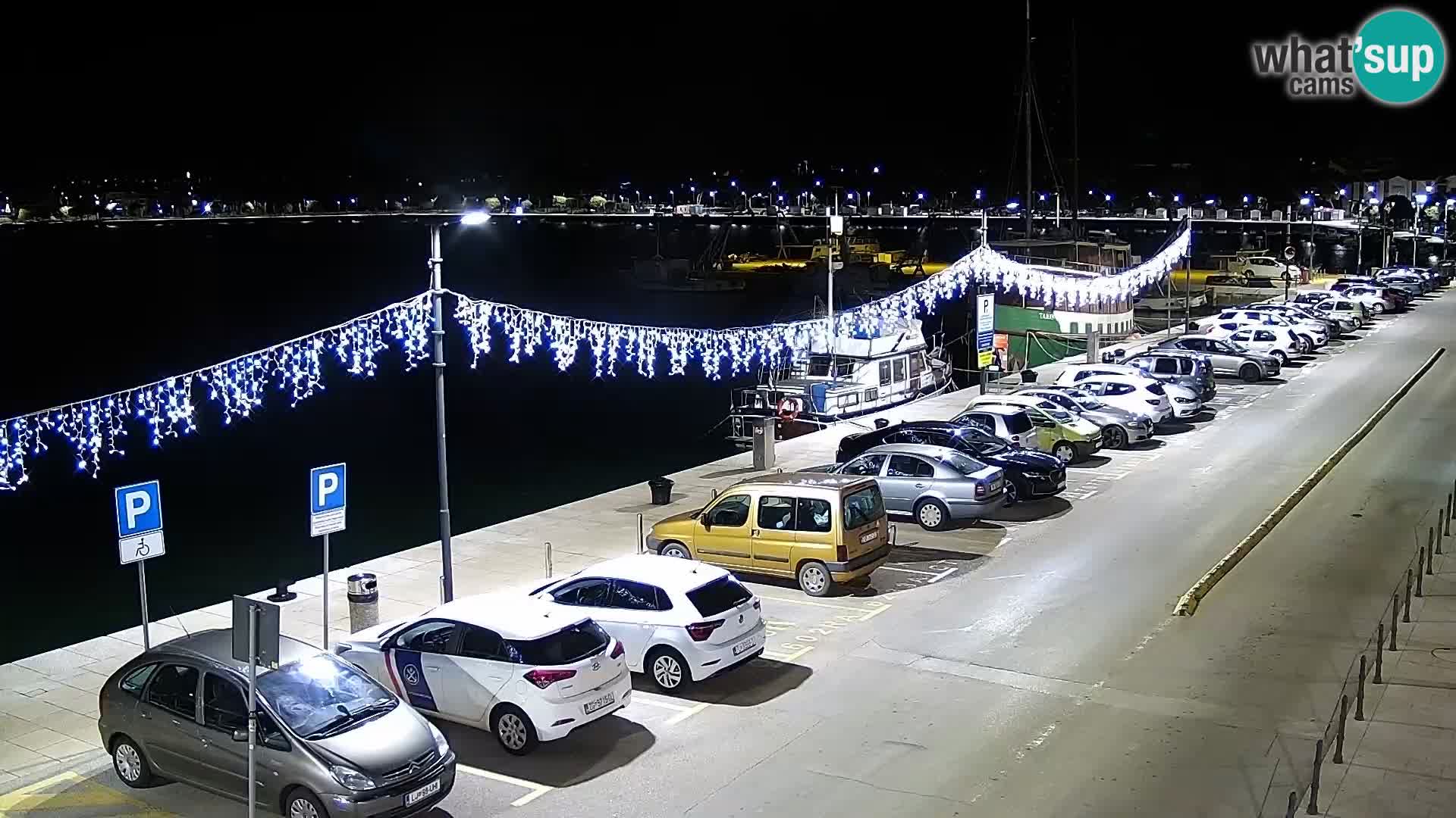 Live webcam Umag – Harbour