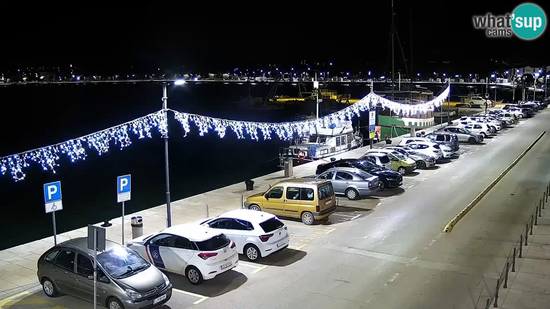 Live webcam Umag – Harbour