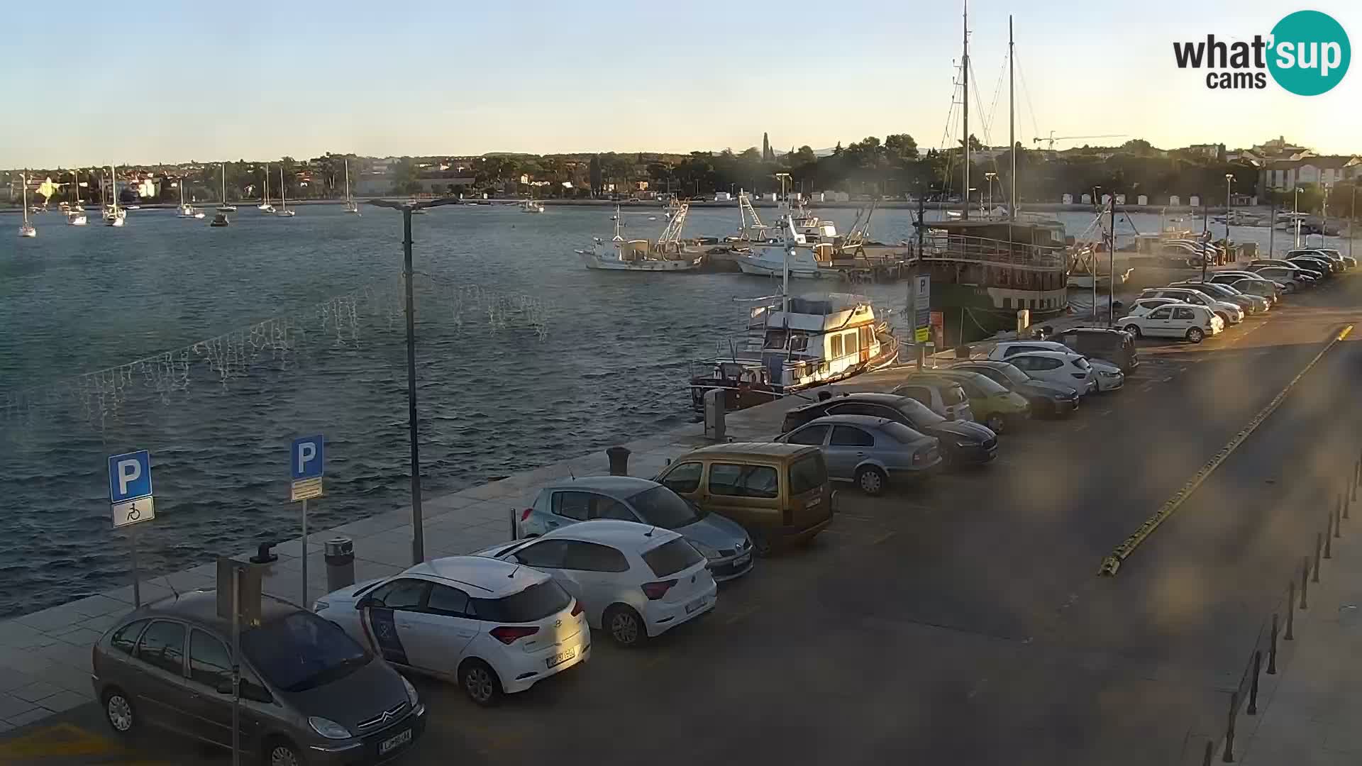 Live webcam Umag – Harbour