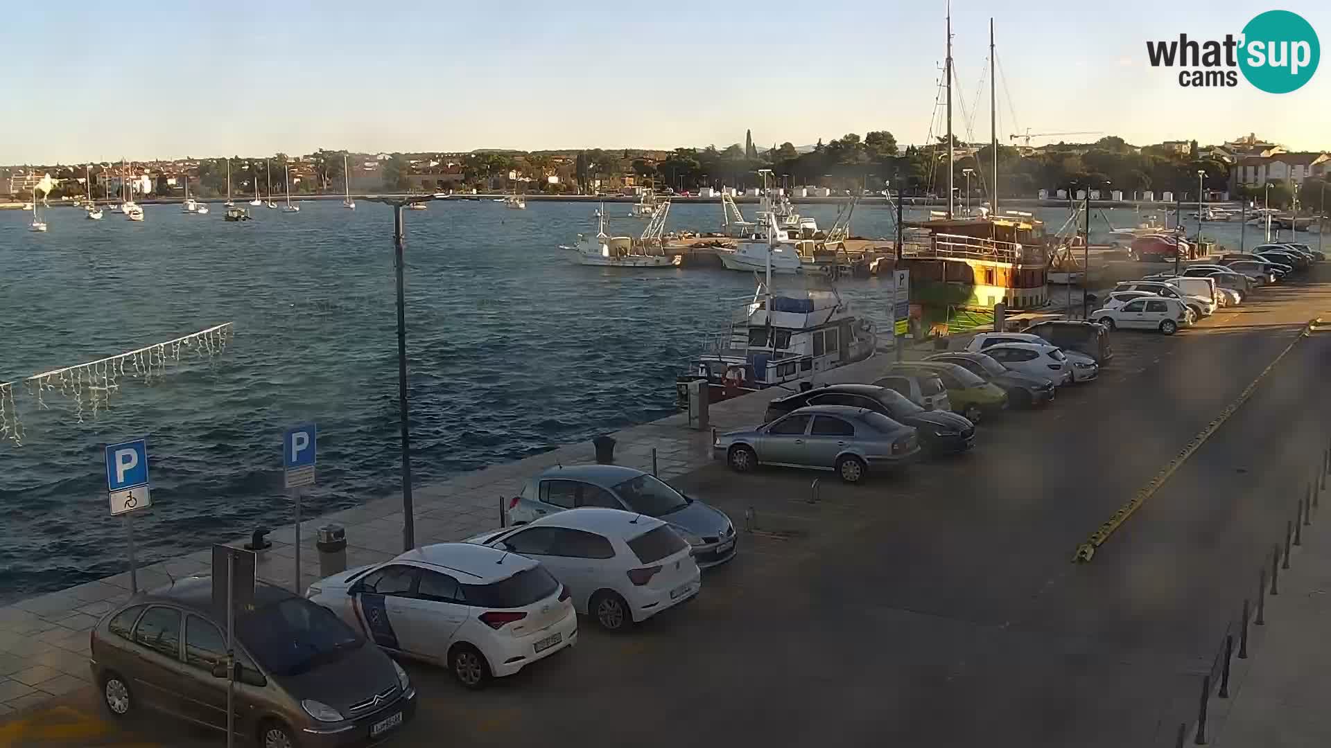 Live webcam Umag – Harbour