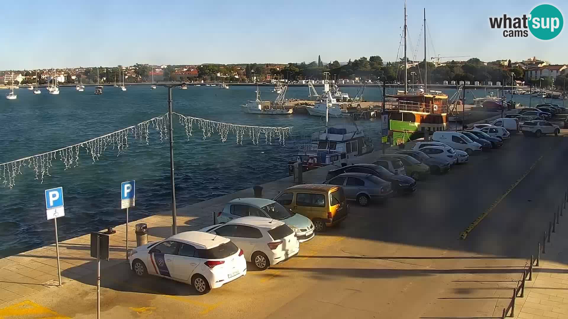 Live webcam Umag – Harbour