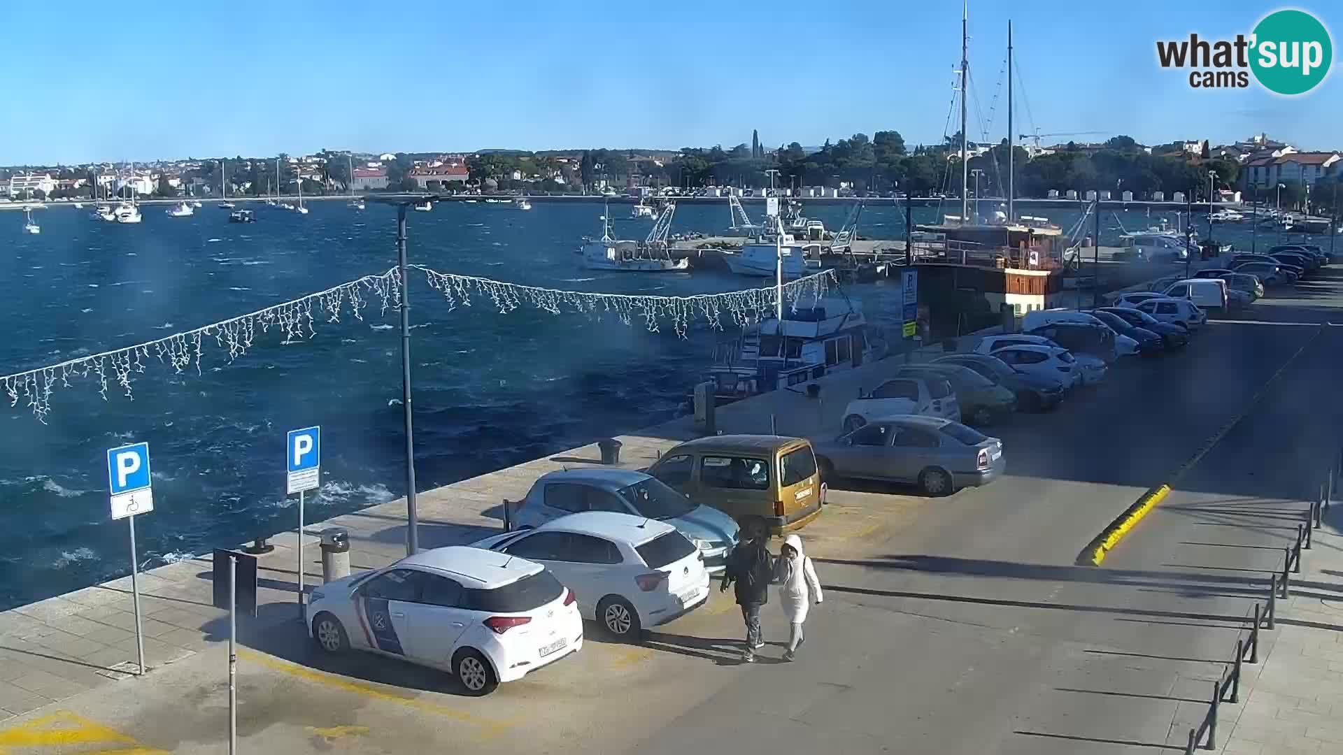 Live webcam Umag – Harbour