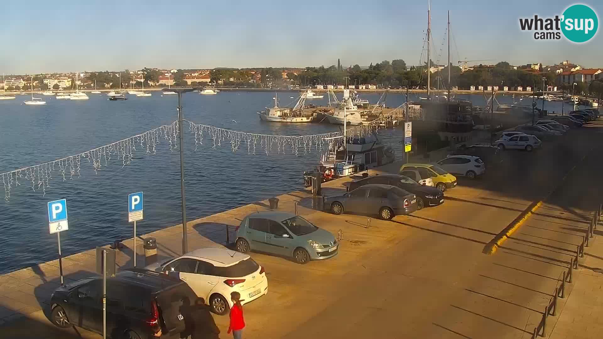 Live webcam Umag – Harbour