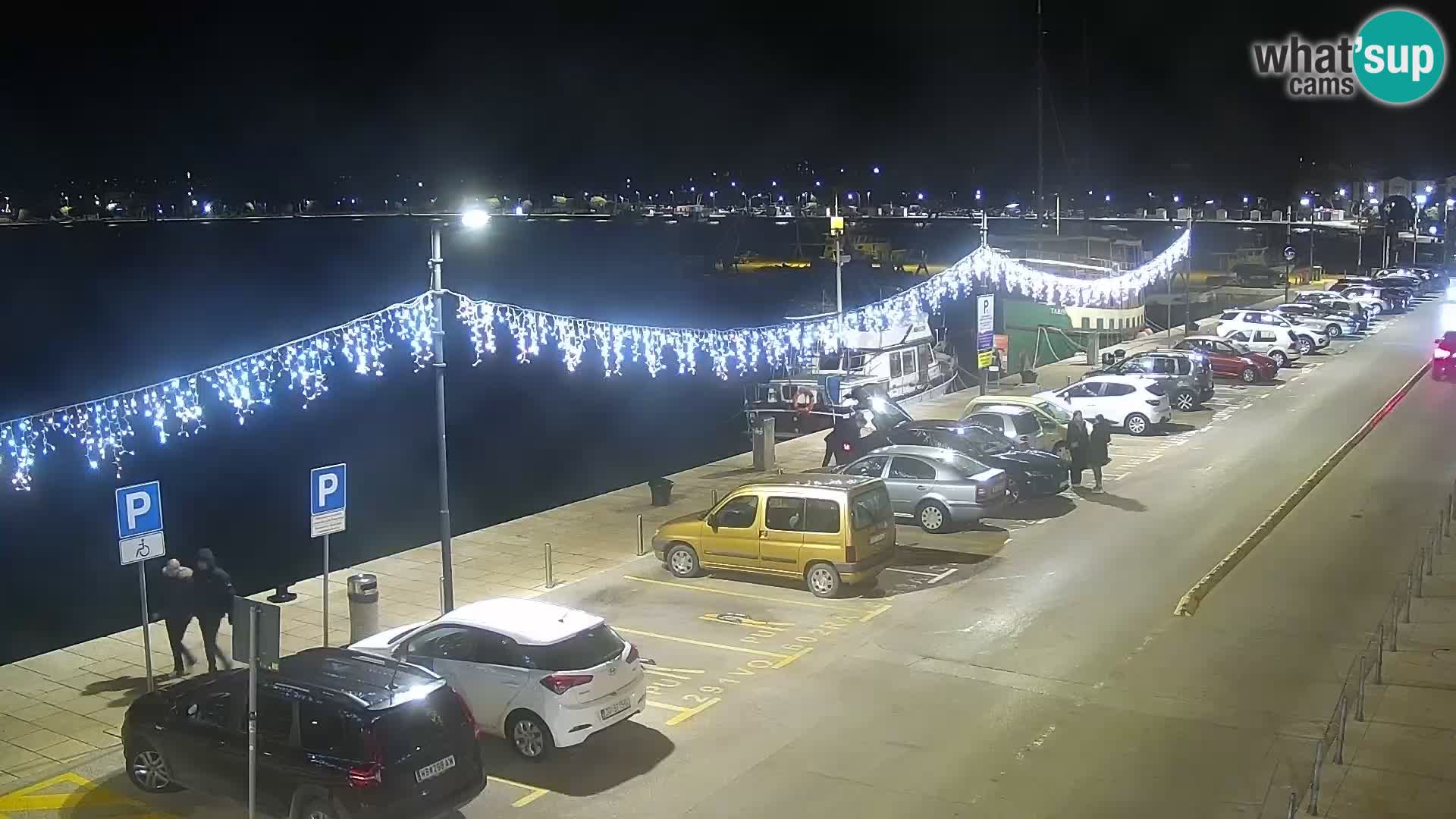 Live webcam Umag – Harbour