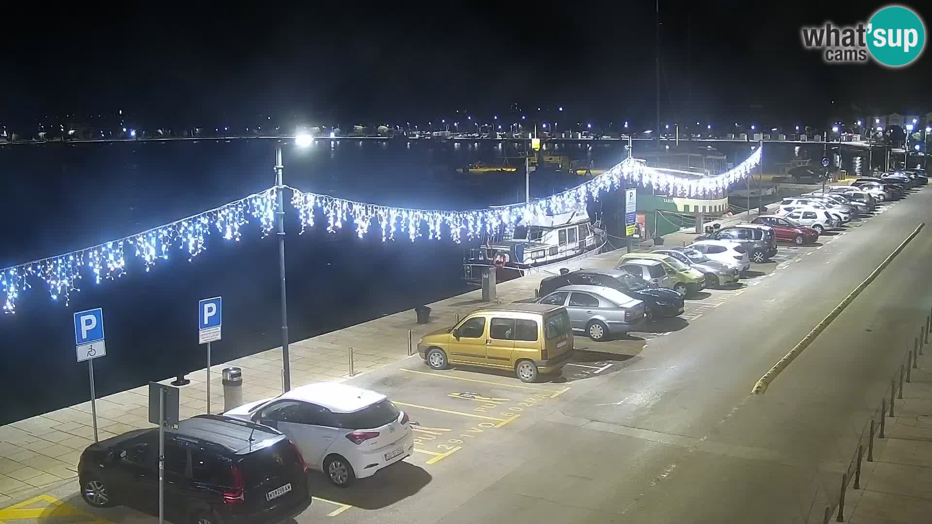 Live webcam Umag – Harbour