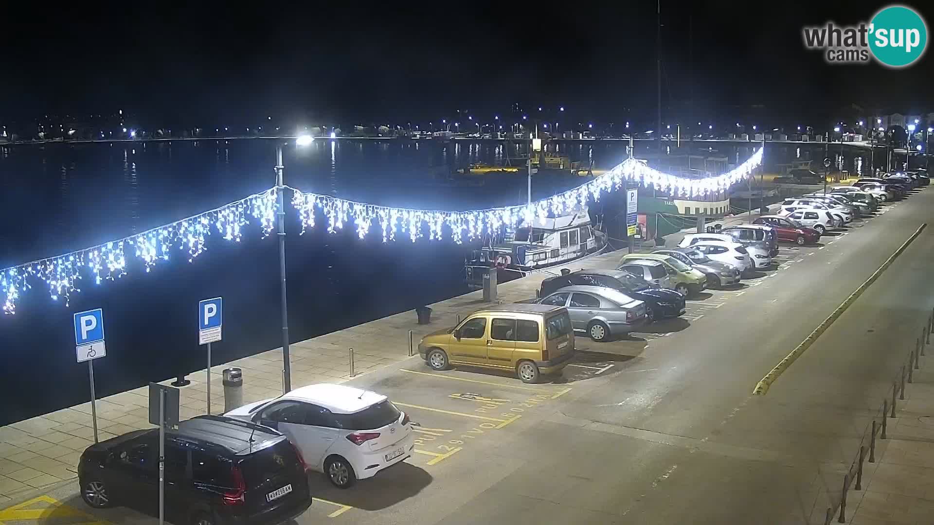 Live webcam Umag – Harbour