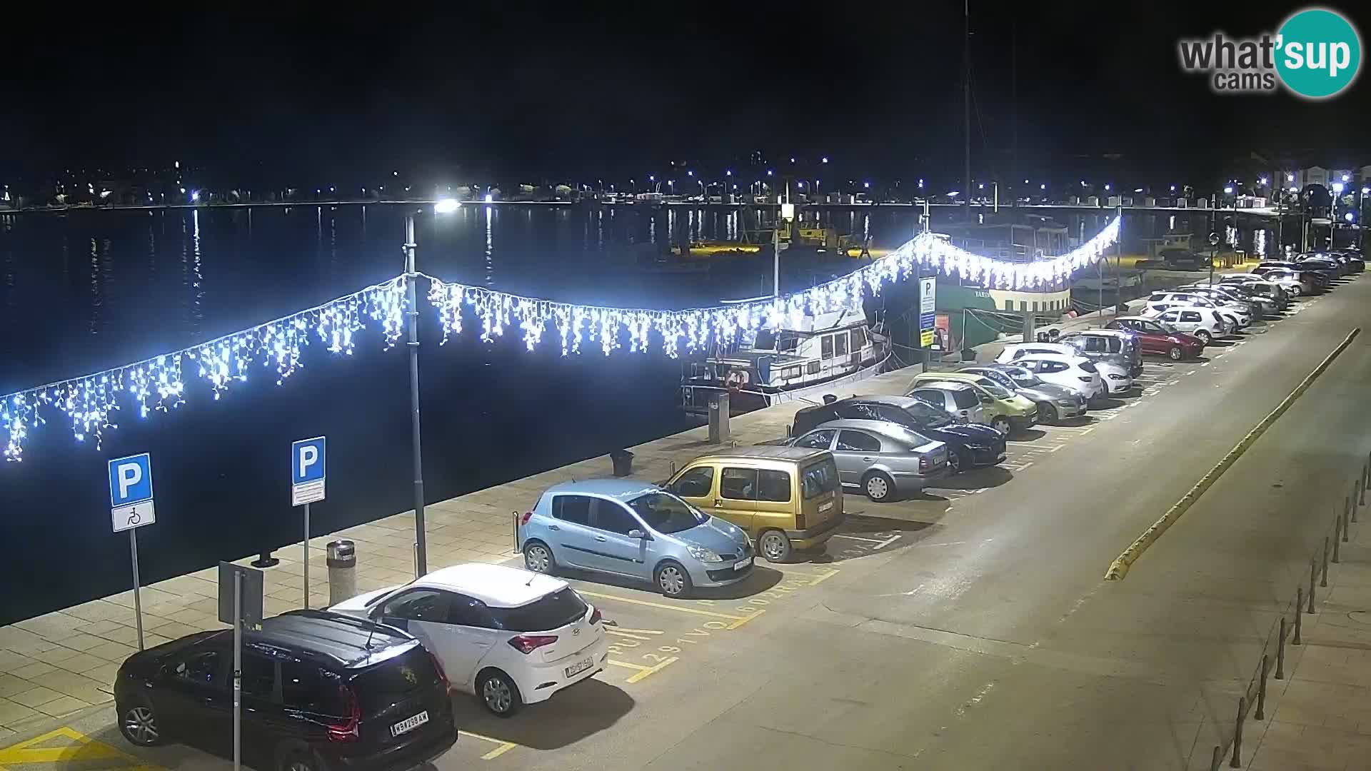 Live webcam Umag – Harbour