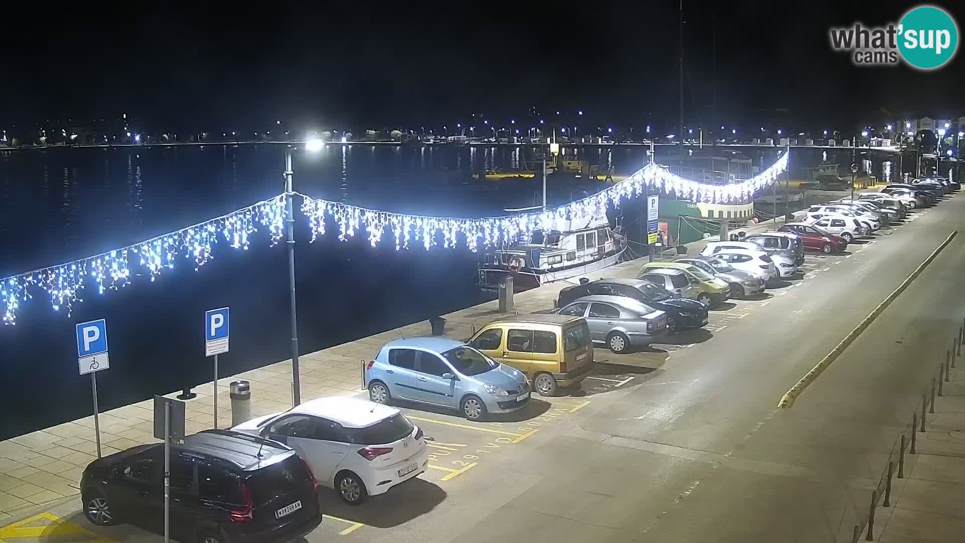 Live webcam Umag – Harbour