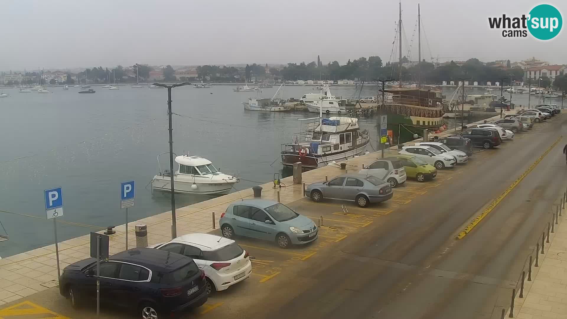 Piazza principale Umago Live Webcam