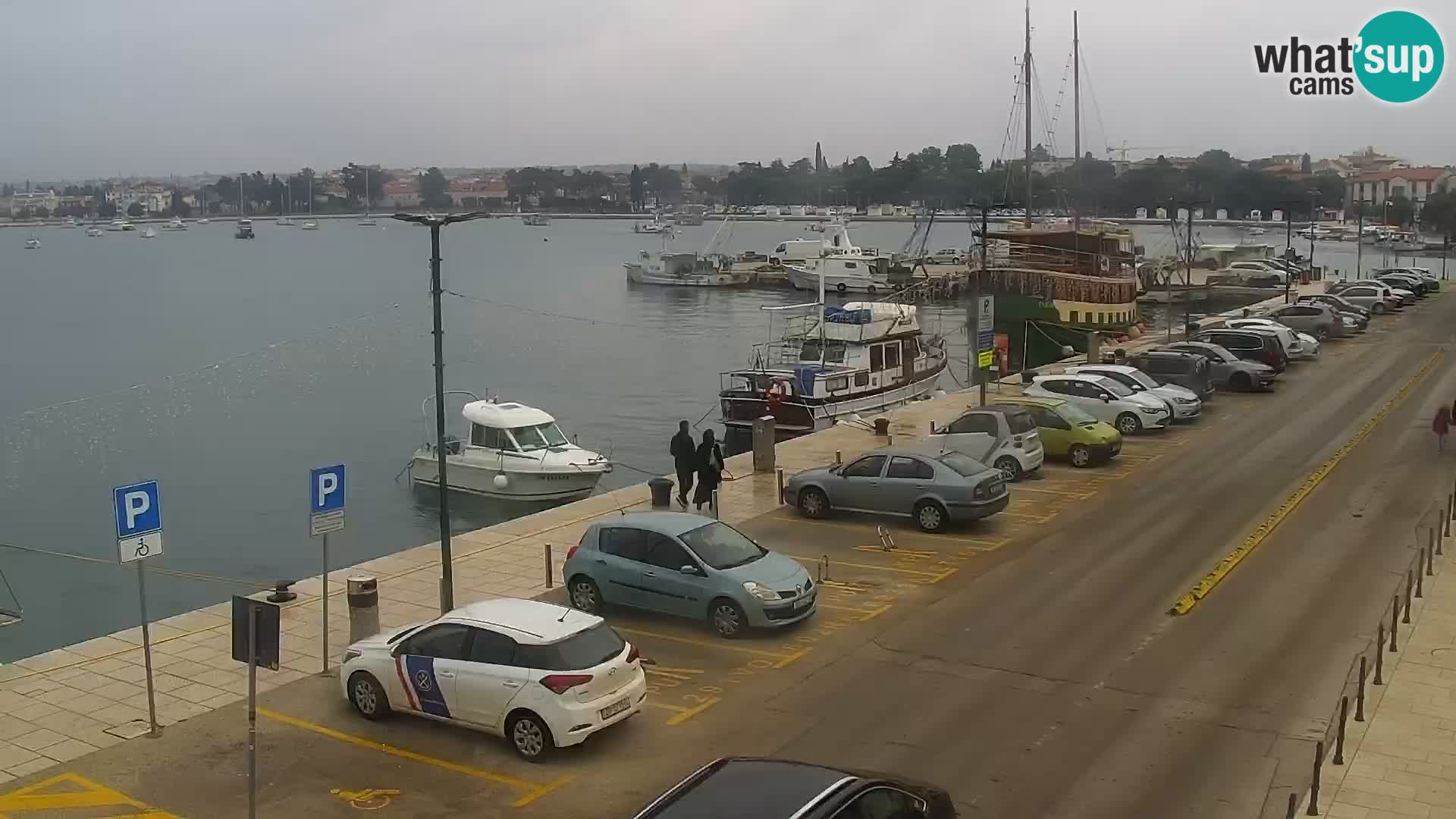 Piazza principale Umago Live Webcam