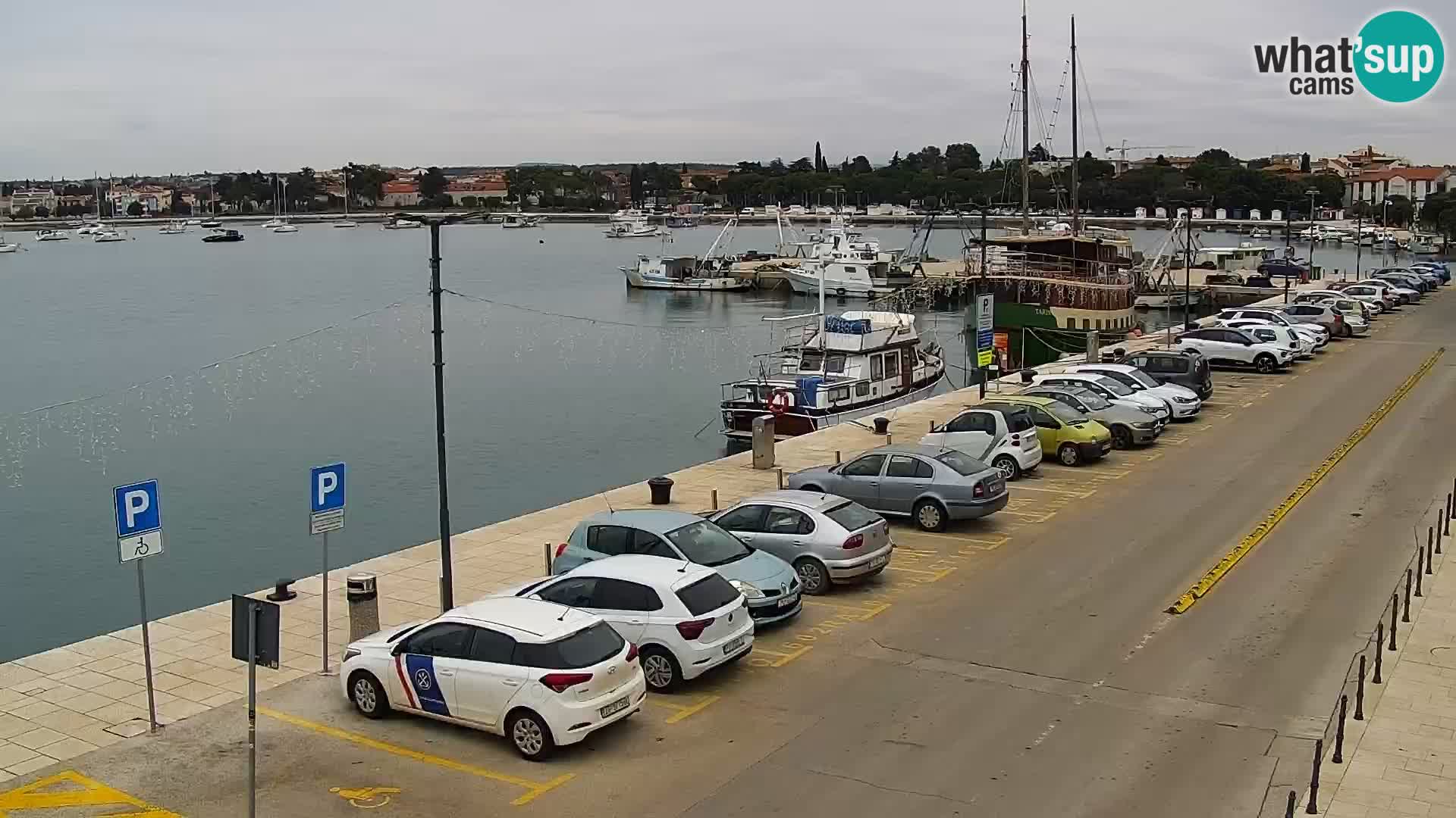 Live webcam Umag – Harbour