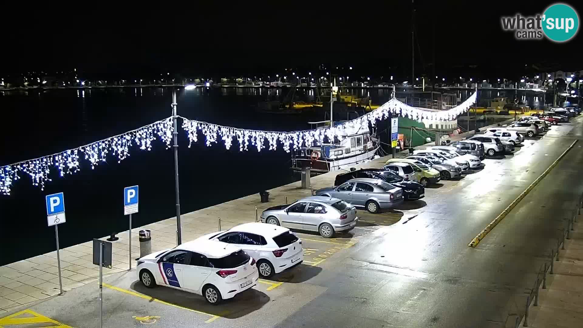 Live webcam Umag – Harbour