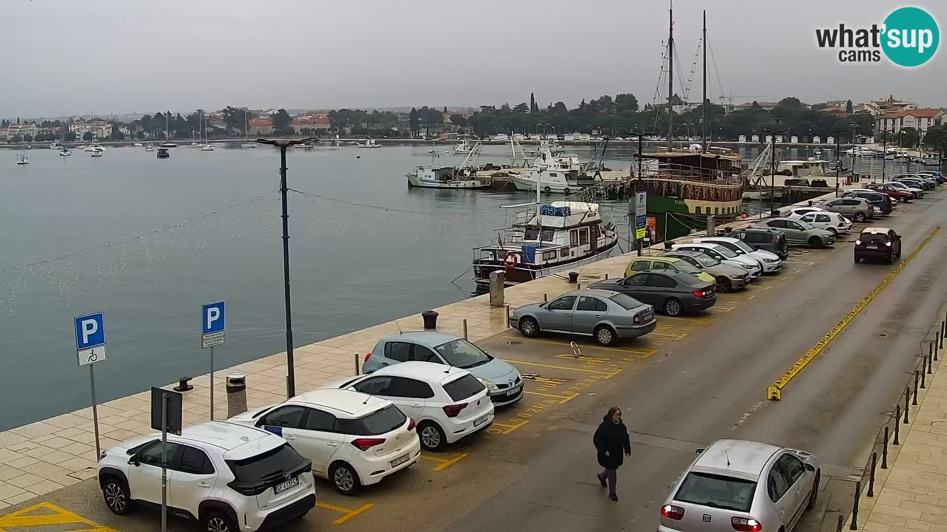 Live webcam Umag – Harbour