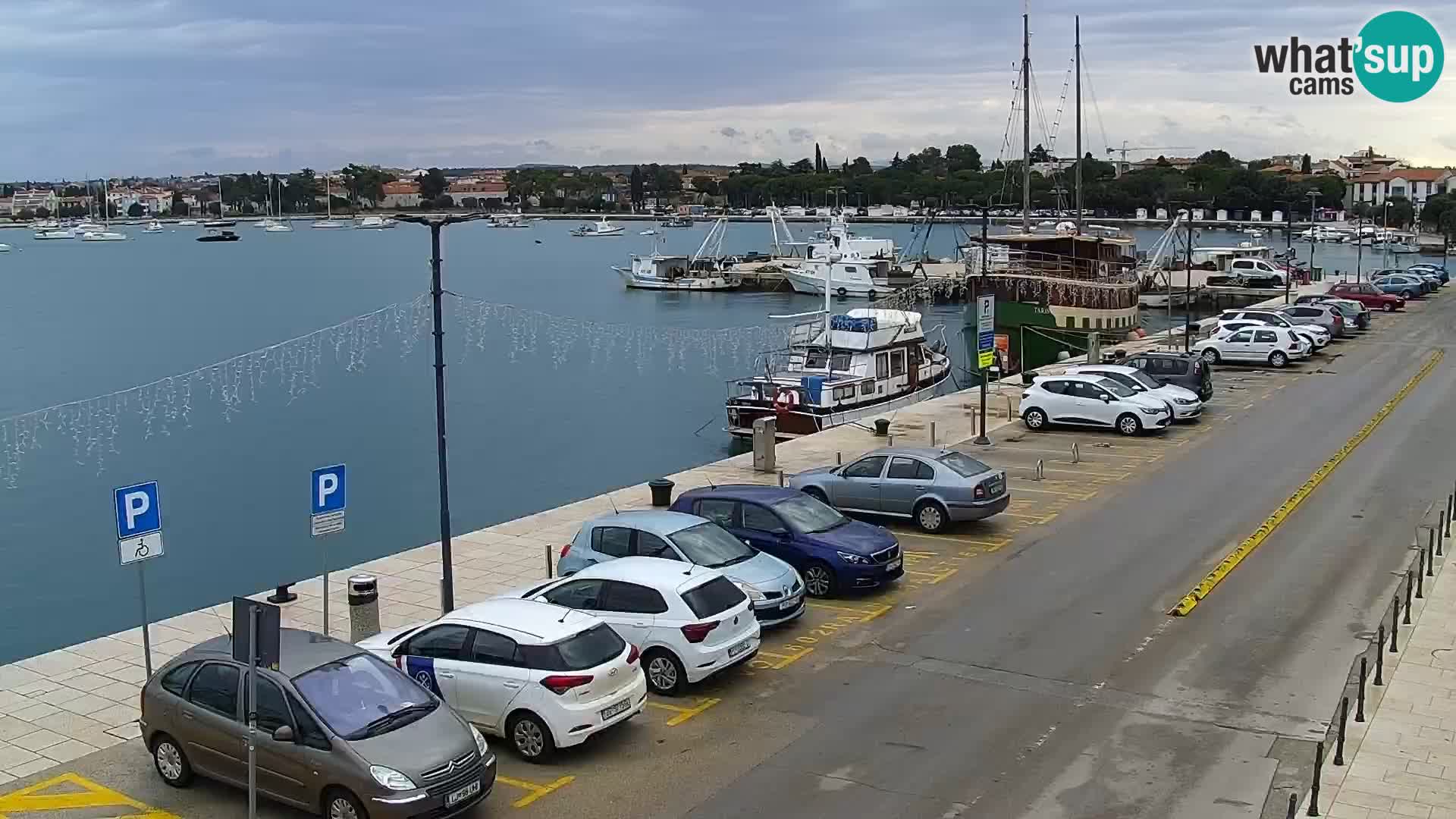 Live webcam Umag – Harbour